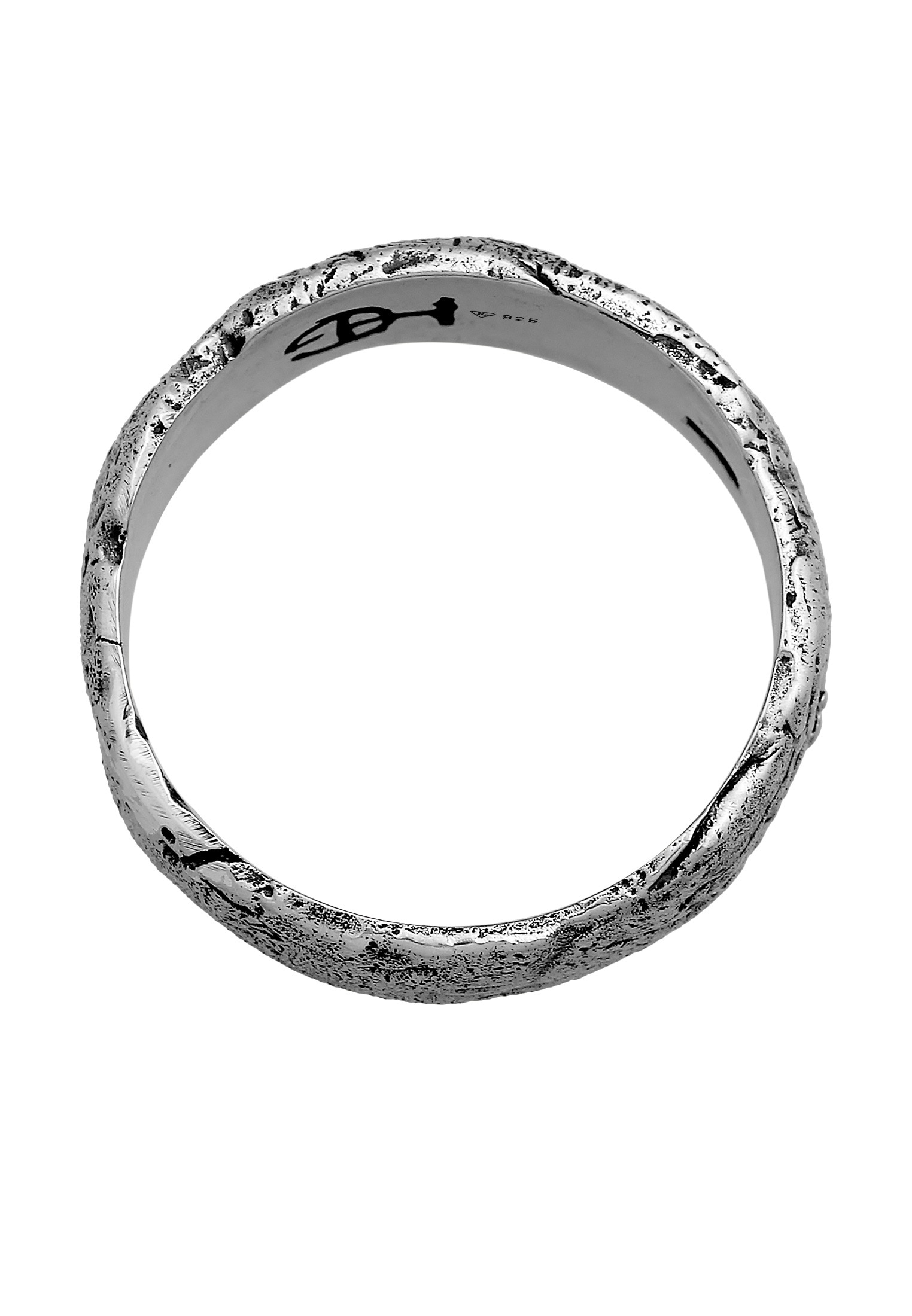 HAZE & GLORY Silberring »Ring Herren Bandring - Serpent 925 Silber«