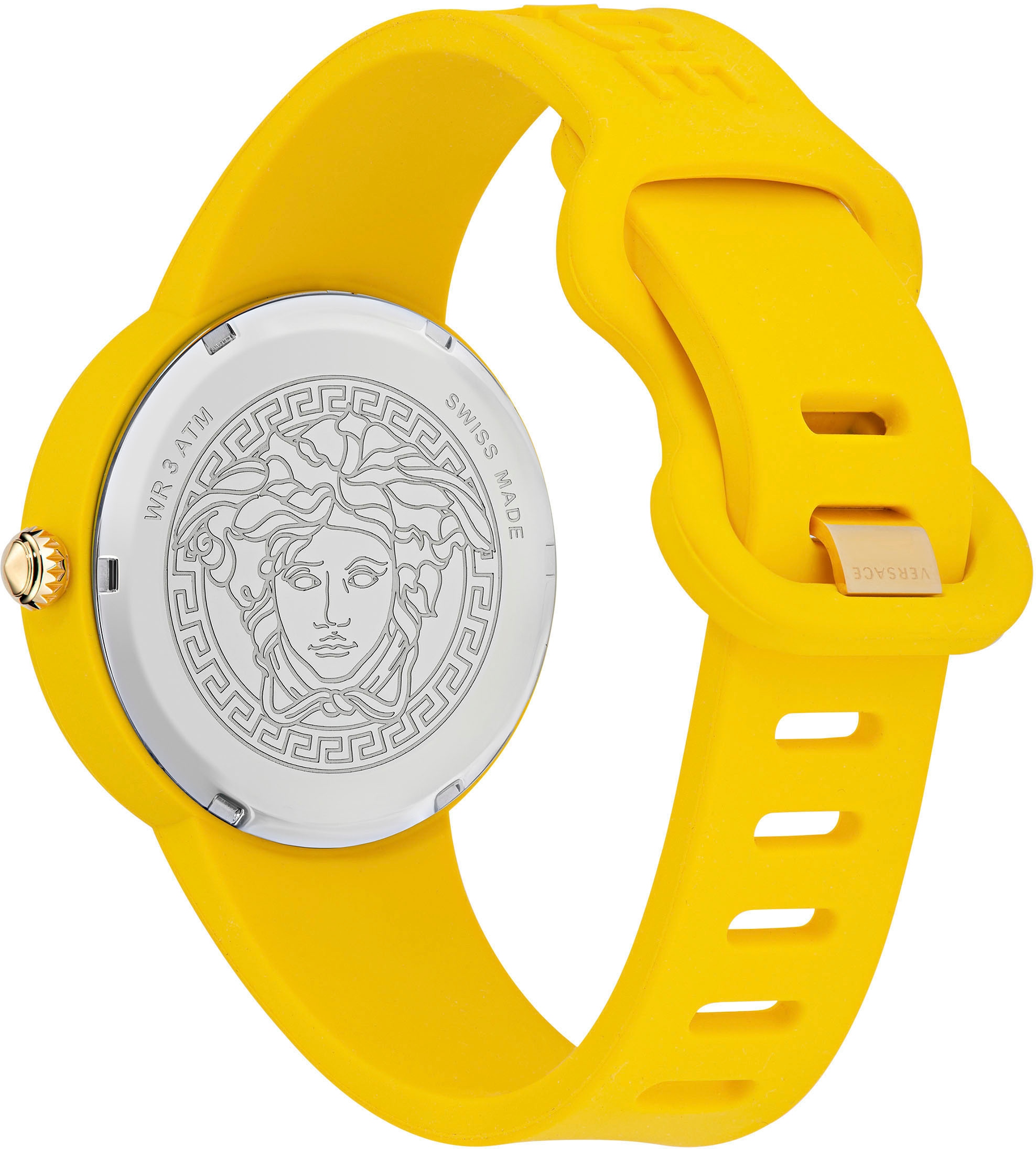 Versace Quarzuhr »MEDISA POP, VE6G00523«, Armbanduhr, Damenuhr, Saphirglas, Swiss Made, analog