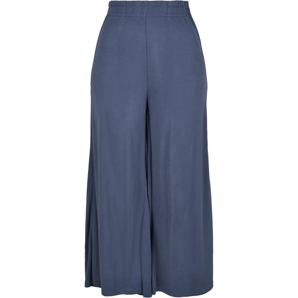 URBAN CLASSICS Bequeme Jeans »Urban Classics Damen Ladies Modal Culotte«, (1 tlg.)