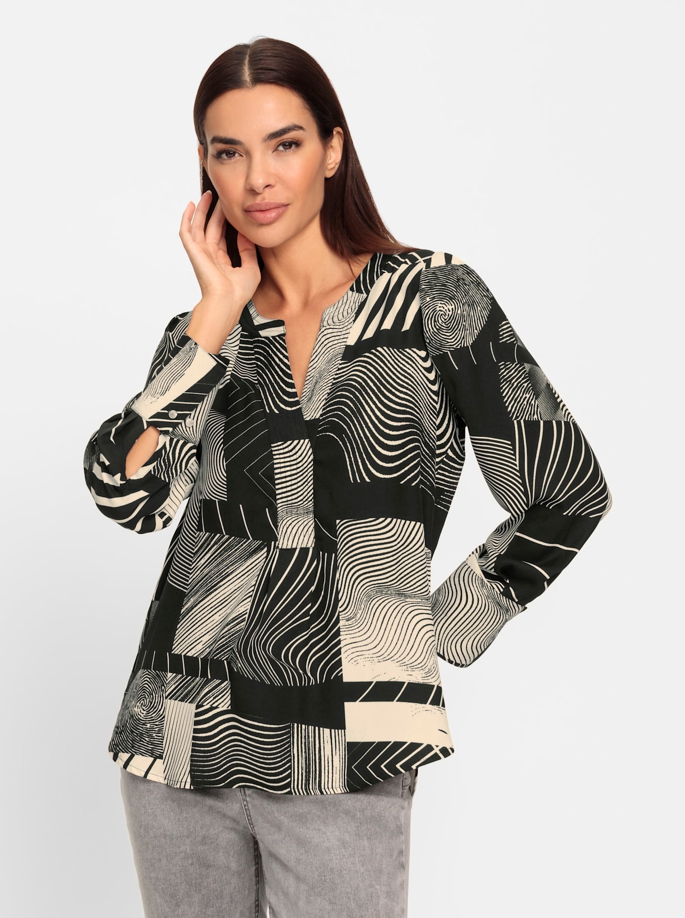 heine Druckbluse