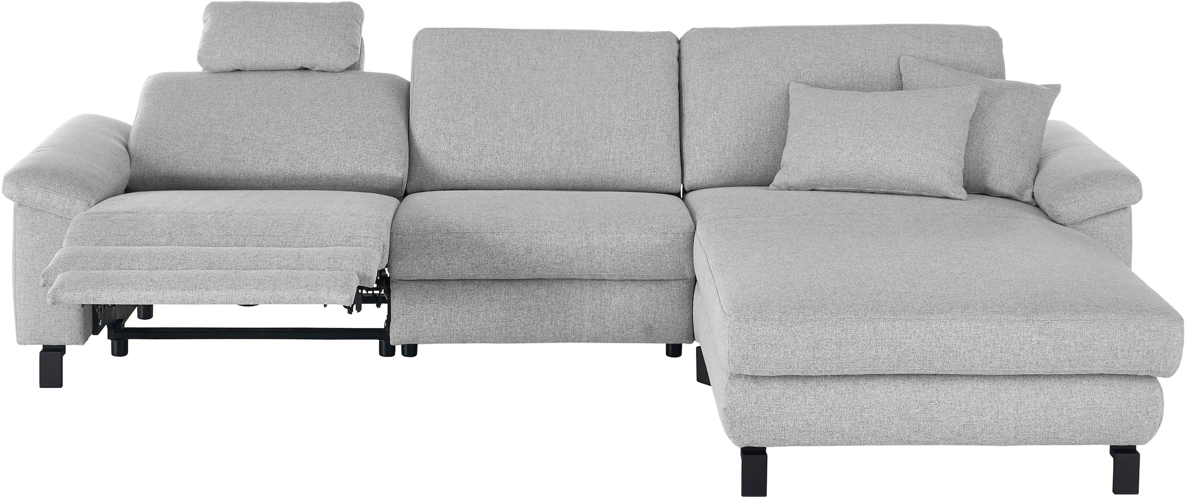 3C Candy Ecksofa »Mainau L-Form« Relaxfunktion im 1,5-Sitzer, motorische Schlaffunktion in Longchair
