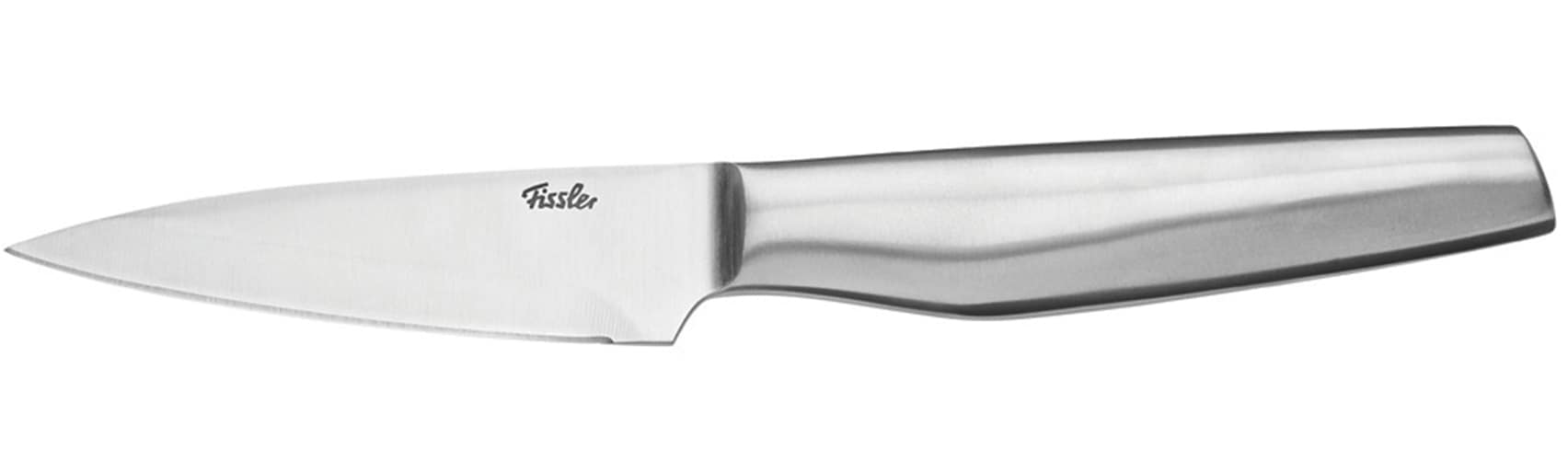 Fissler "Essential" handlich, Halbkropf, gerade Schneide, gewölbter Klingenrücken