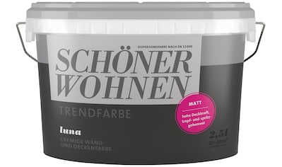 SCHÖNER WOHNEN FARBE Wand- und Deckenfarbe »TRENDFARBE, matt«