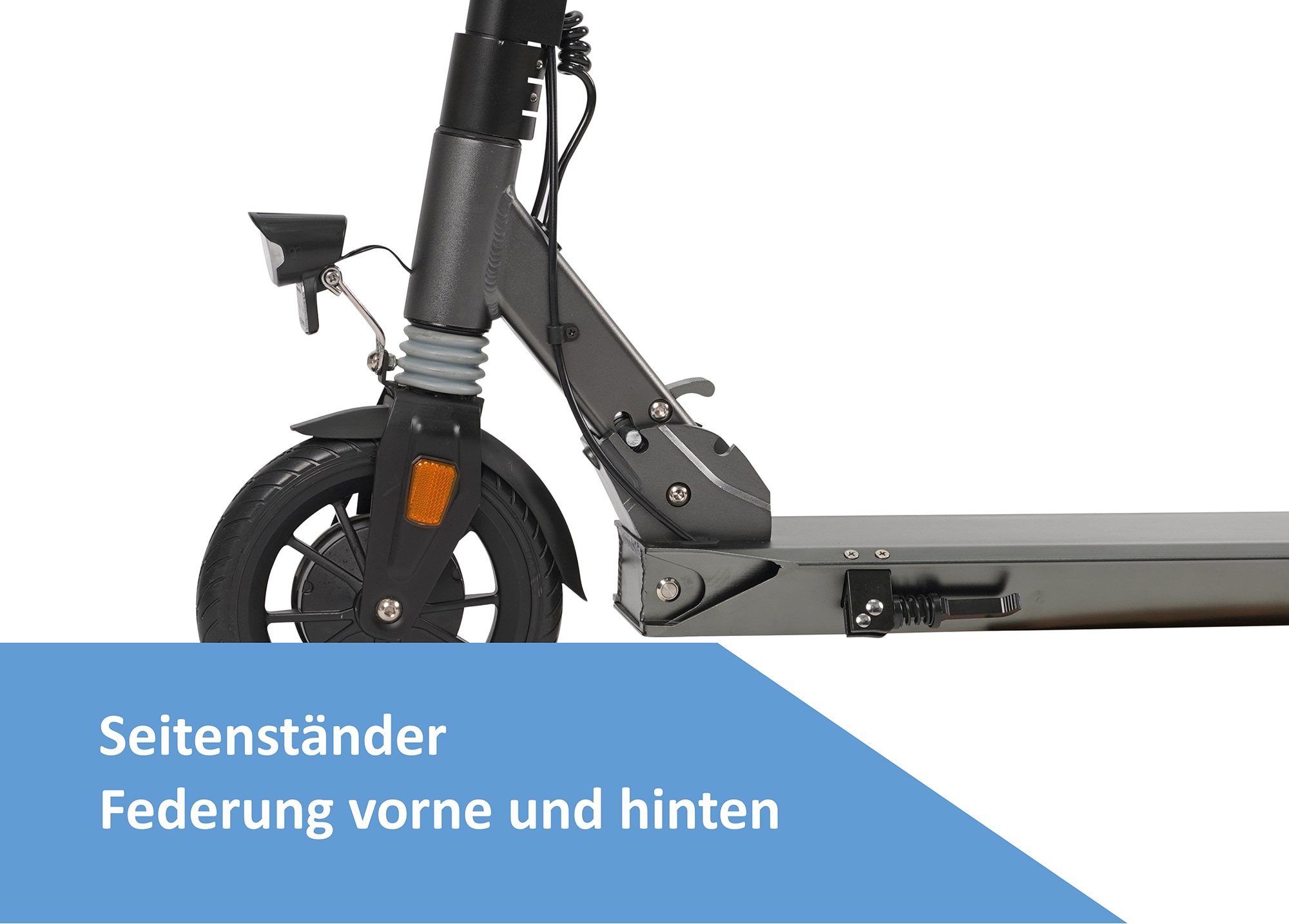 L.A. Sports E-Scooter »Speed Deluxe 7.8-350 ABE«, 20 km/h, 25 km, mit Straßenzulassung, bis zu 25 km Reichweite