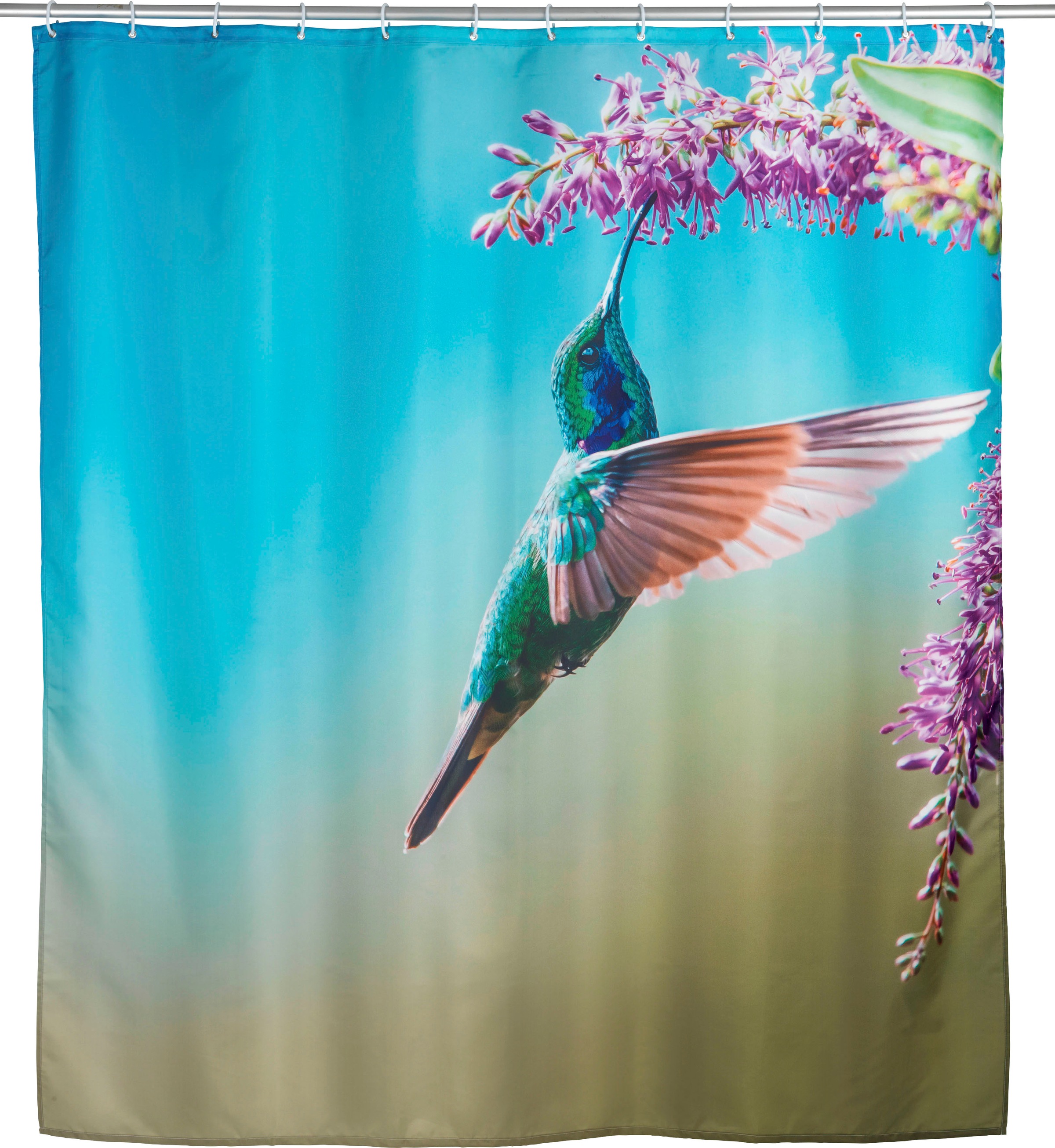 WENKO Duschvorhang "Managua" Breite 180 cm Höhe 200 cm günstig online kaufen