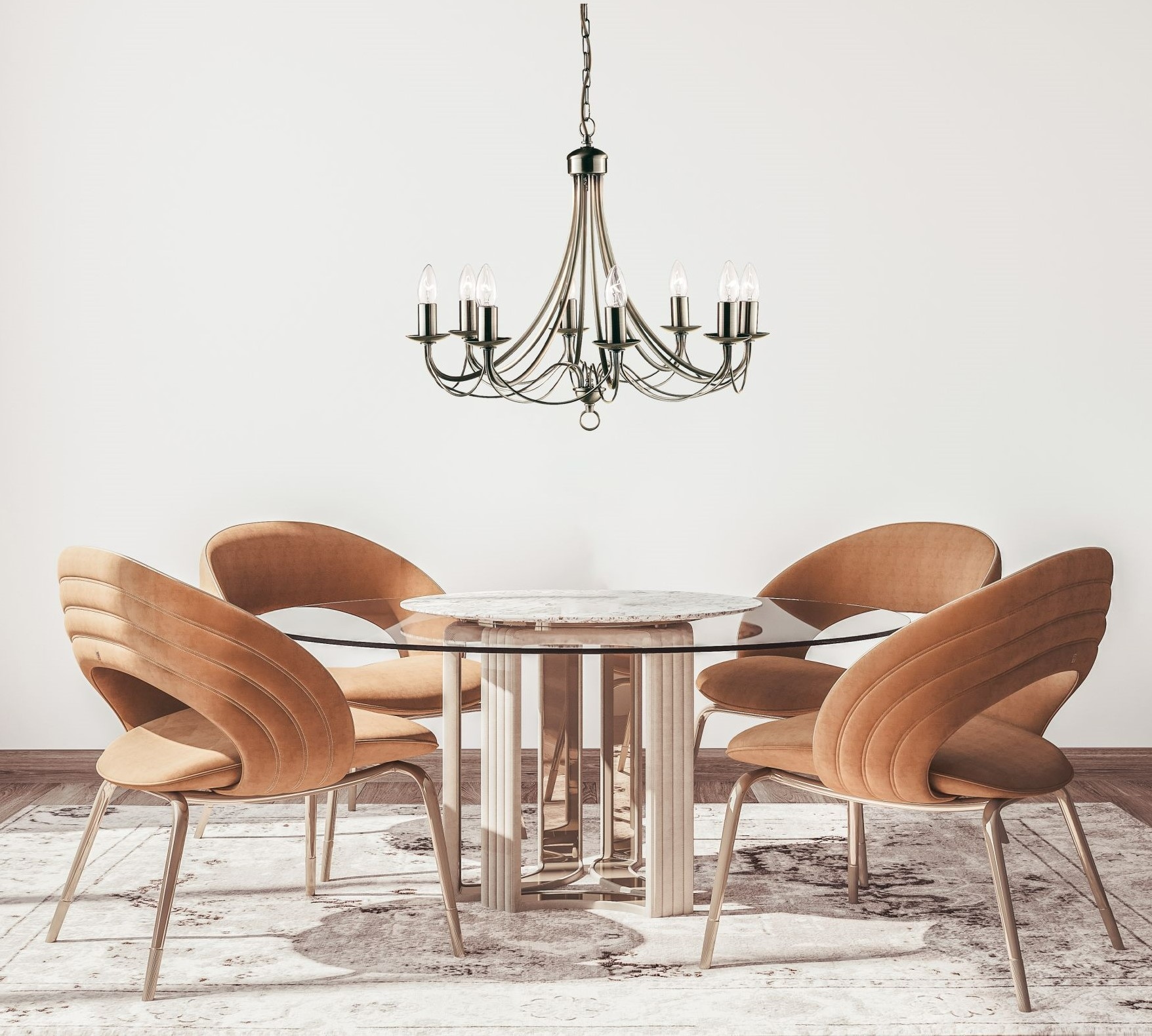 Searchlight Kronleuchter »Maypole 8Lt Pendant« E14 1 Stk.