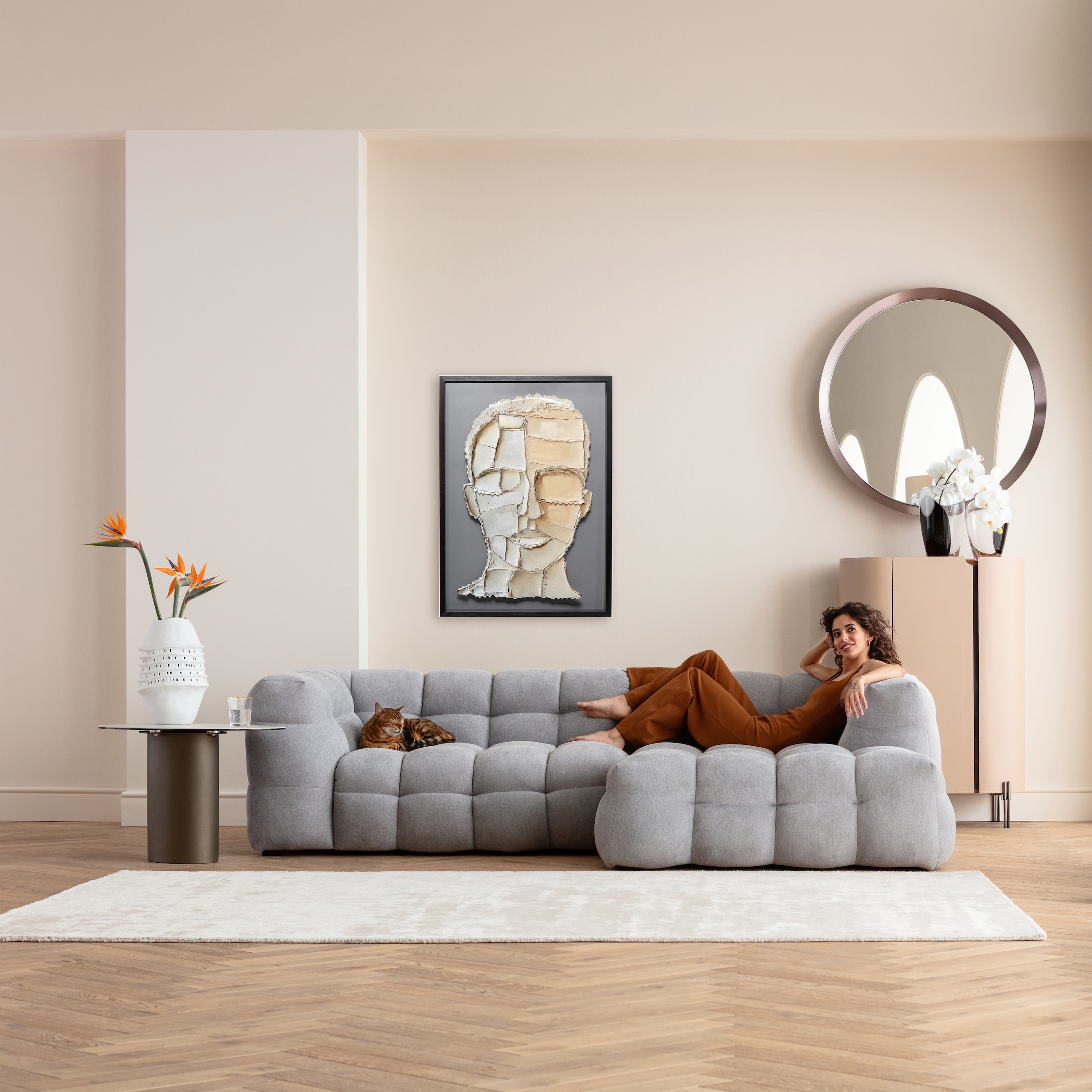 Kare Design Bild mit Rahmen