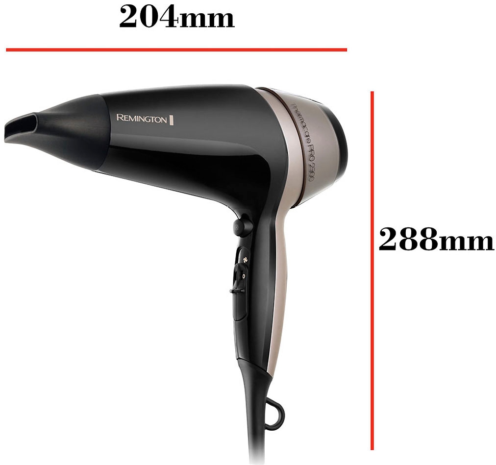 Remington Haartrockner »THERMAcare PRO 2300 (D5715)«, 2100 W, mit Ionenpflege, THERMAcare schnell, Keramik-Ionen-Ring + Diffusor