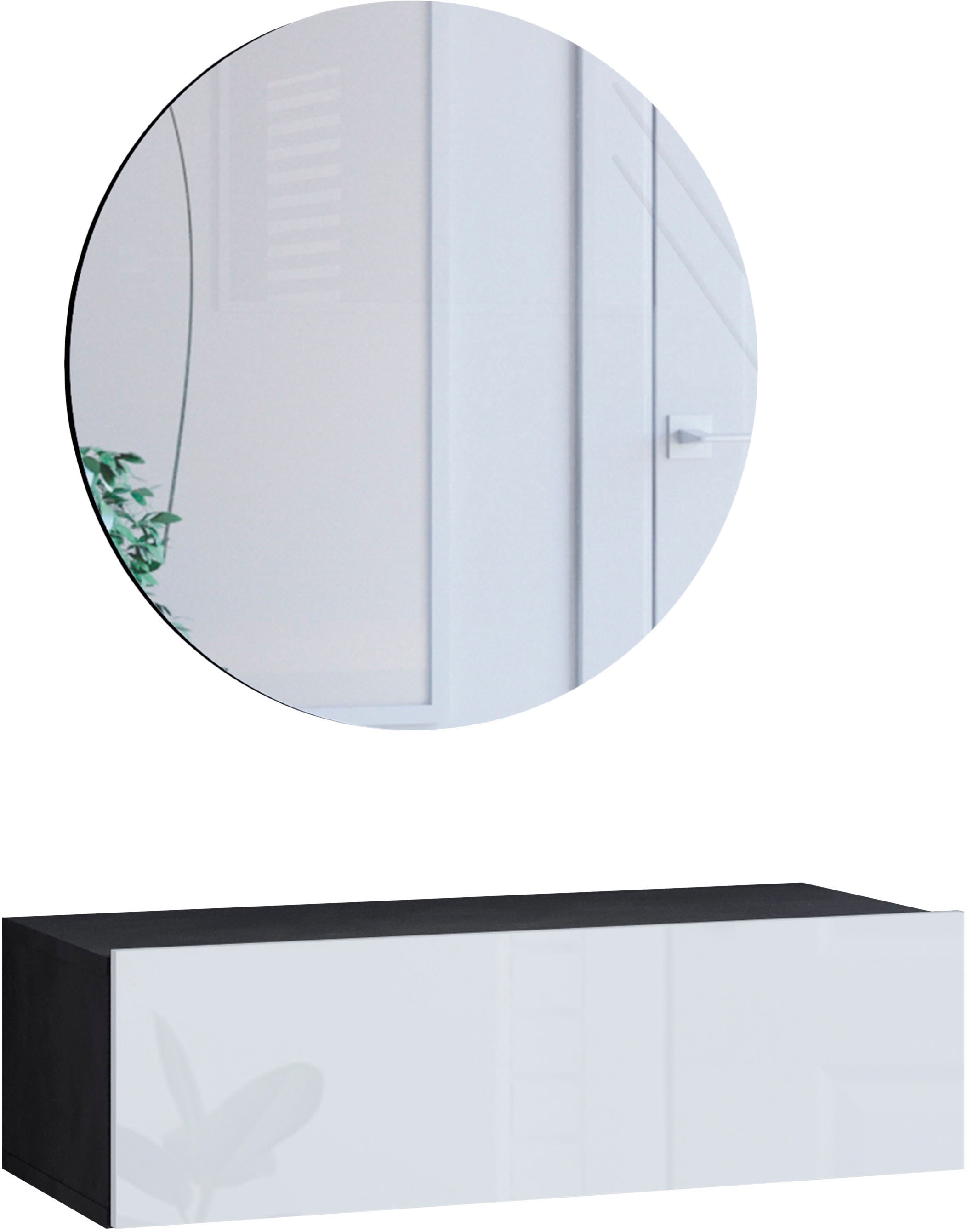 INOSIGN Garderoben-Set »PARIS«, (Komplett-Set, 2 St.), Garderoben- Set Breite 70cm, ideal für schmale Flure