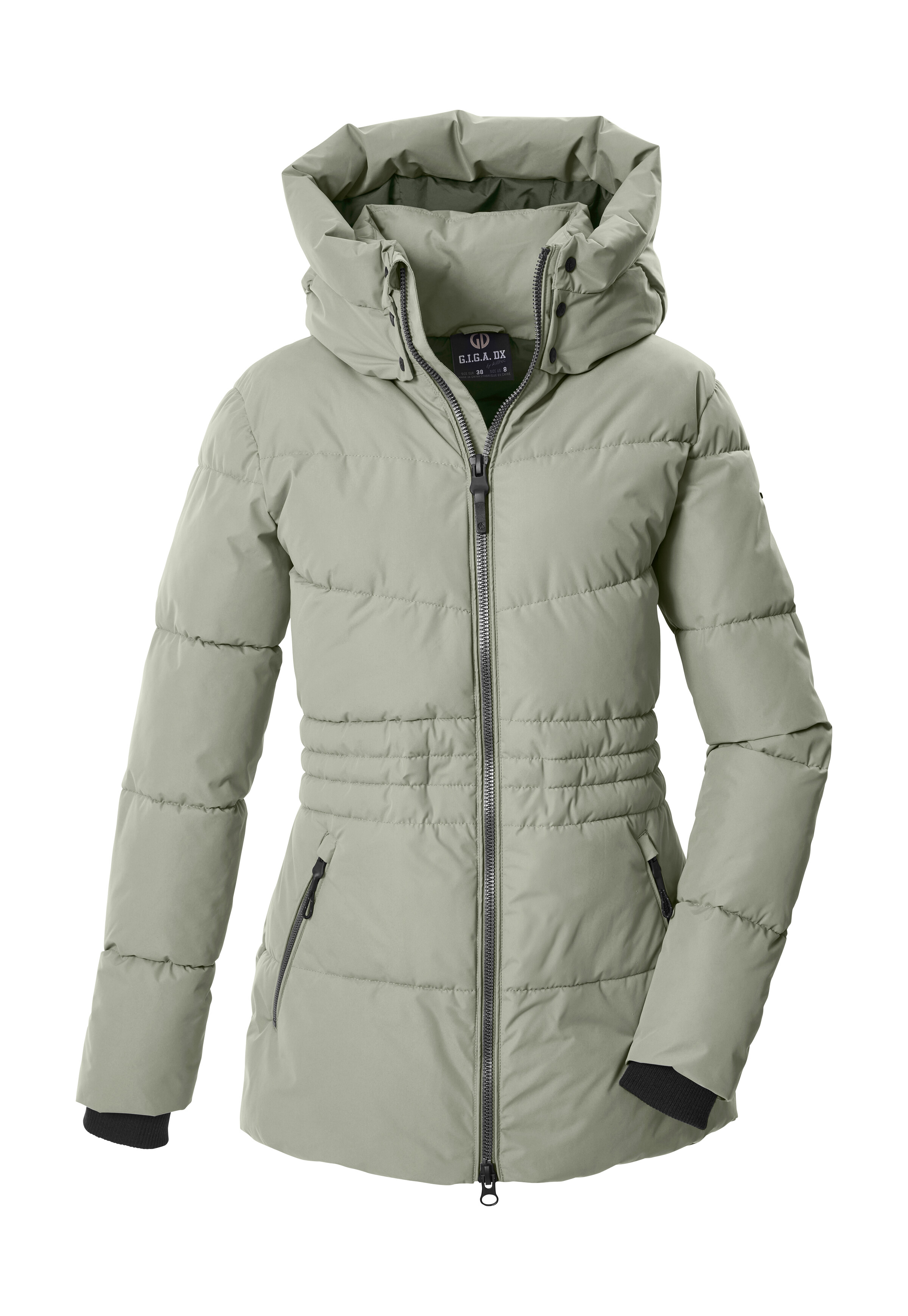 G.I.G.A. DX by killtec Steppjacke "GW 11 WMN QLTD JCKT" Winddichte, wasserabweisende Steppjacke mit regulierbarer Kapuze