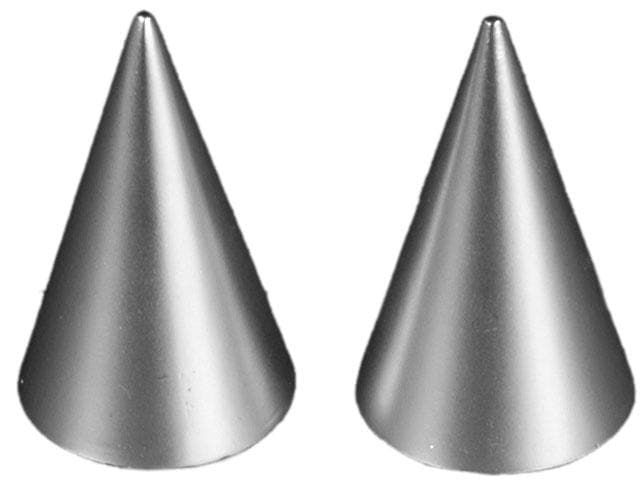 Liedeco Gardinenstangen-Endstück "Cone", (Set, 2 St.), für Gardinenstangen Ø 16 mm