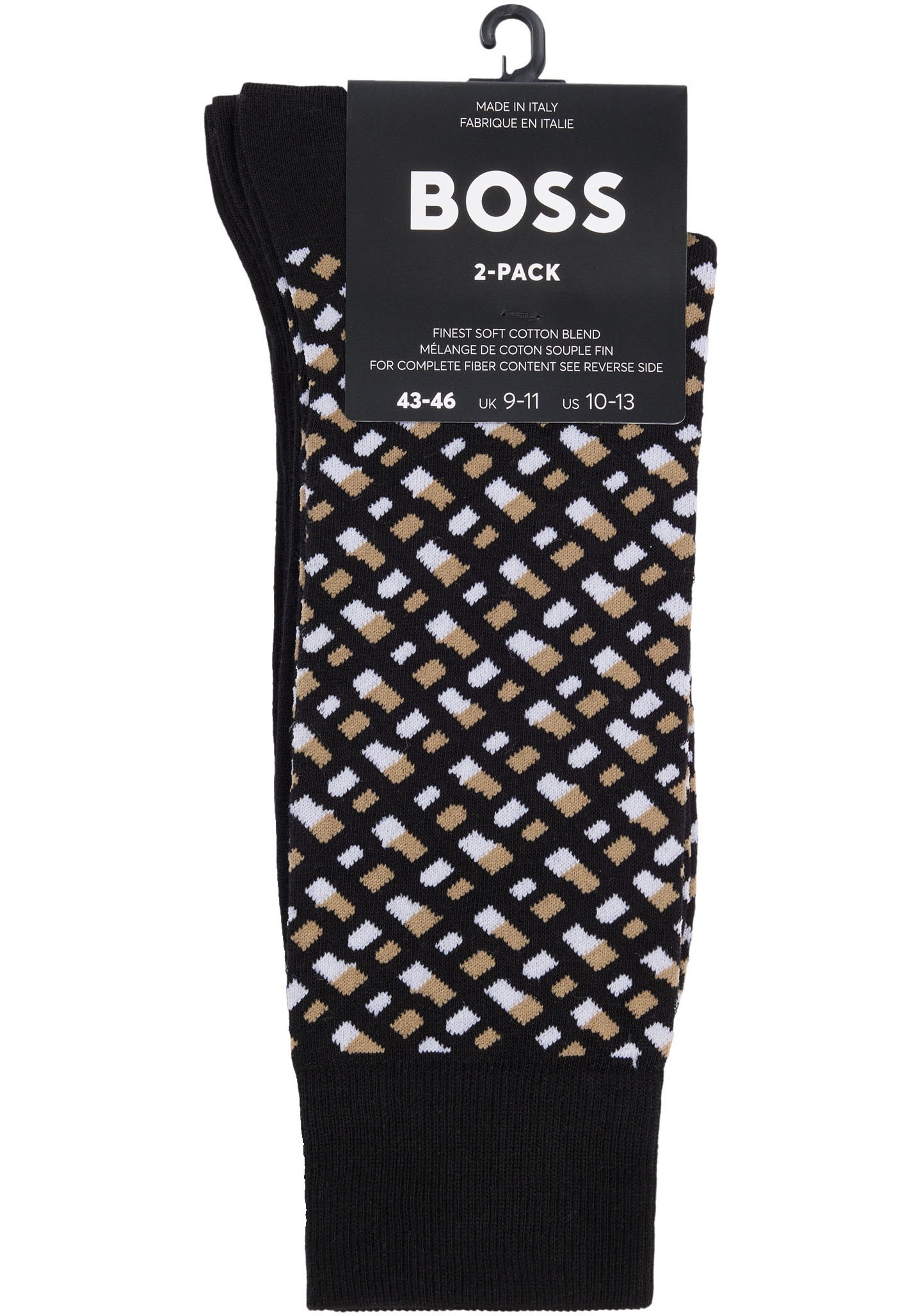 BOSS Socken "2P RS Monogram CC" Packung, 2 Stk. tlg. mit Logo günstig online kaufen