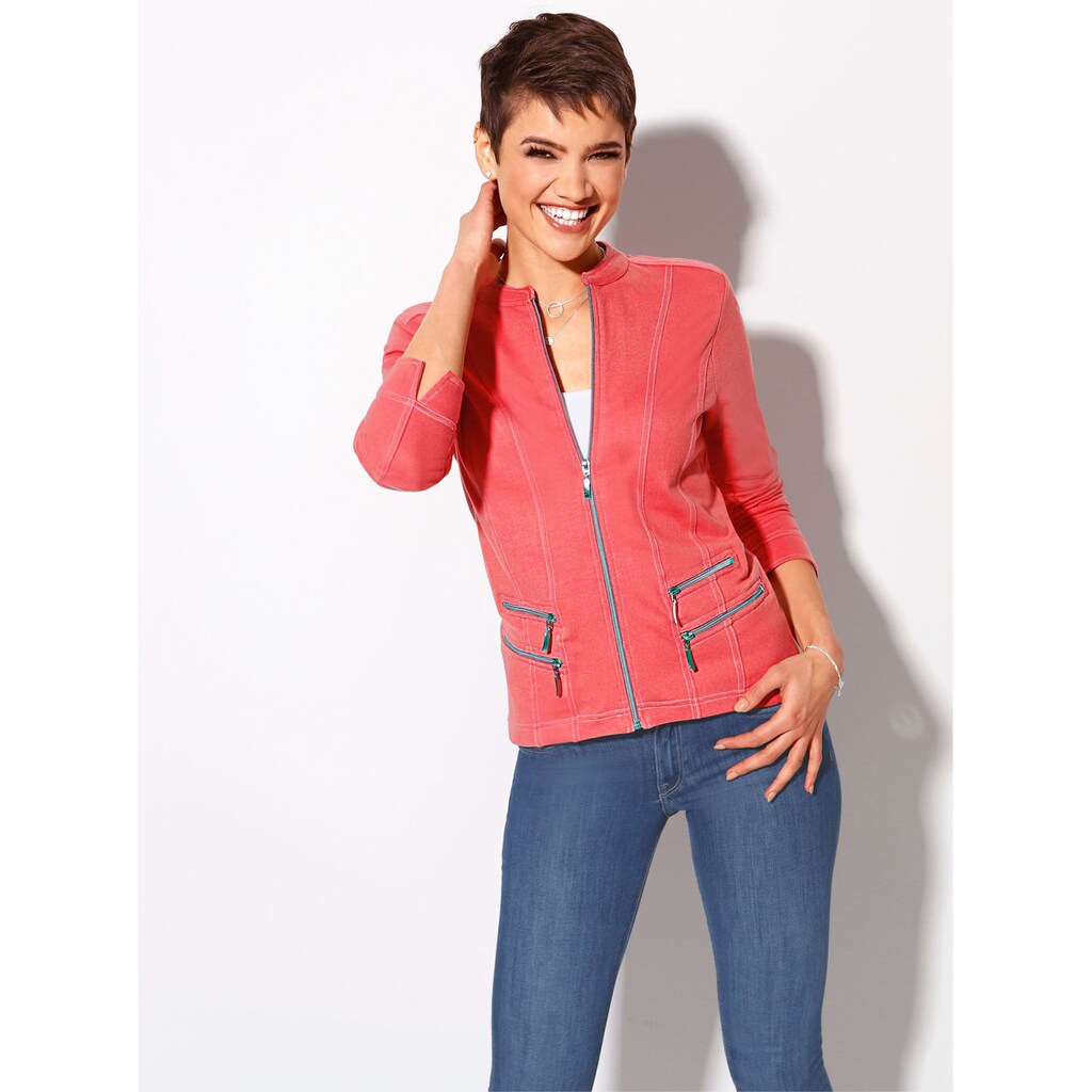 Casual Looks Shirtjacke »Shirtjacke«, (1 tlg.)