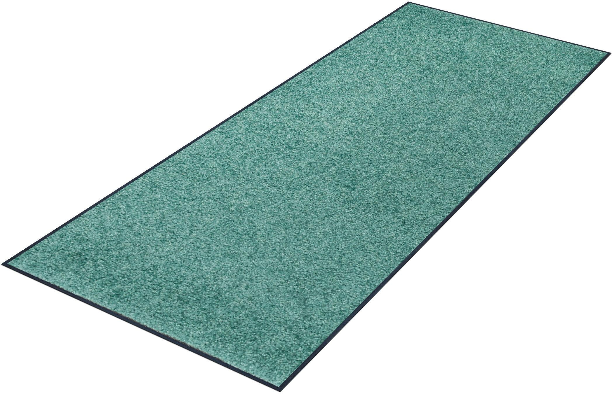 wash+dry by Kleen-Tex Fußmatte »Trend Uni, Schmutzfangmatte, waschbar«, rechteckig, 7 mm Höhe, rutschhemmend, In- und Outdoor geeignet, auch als Läufer erhältlich