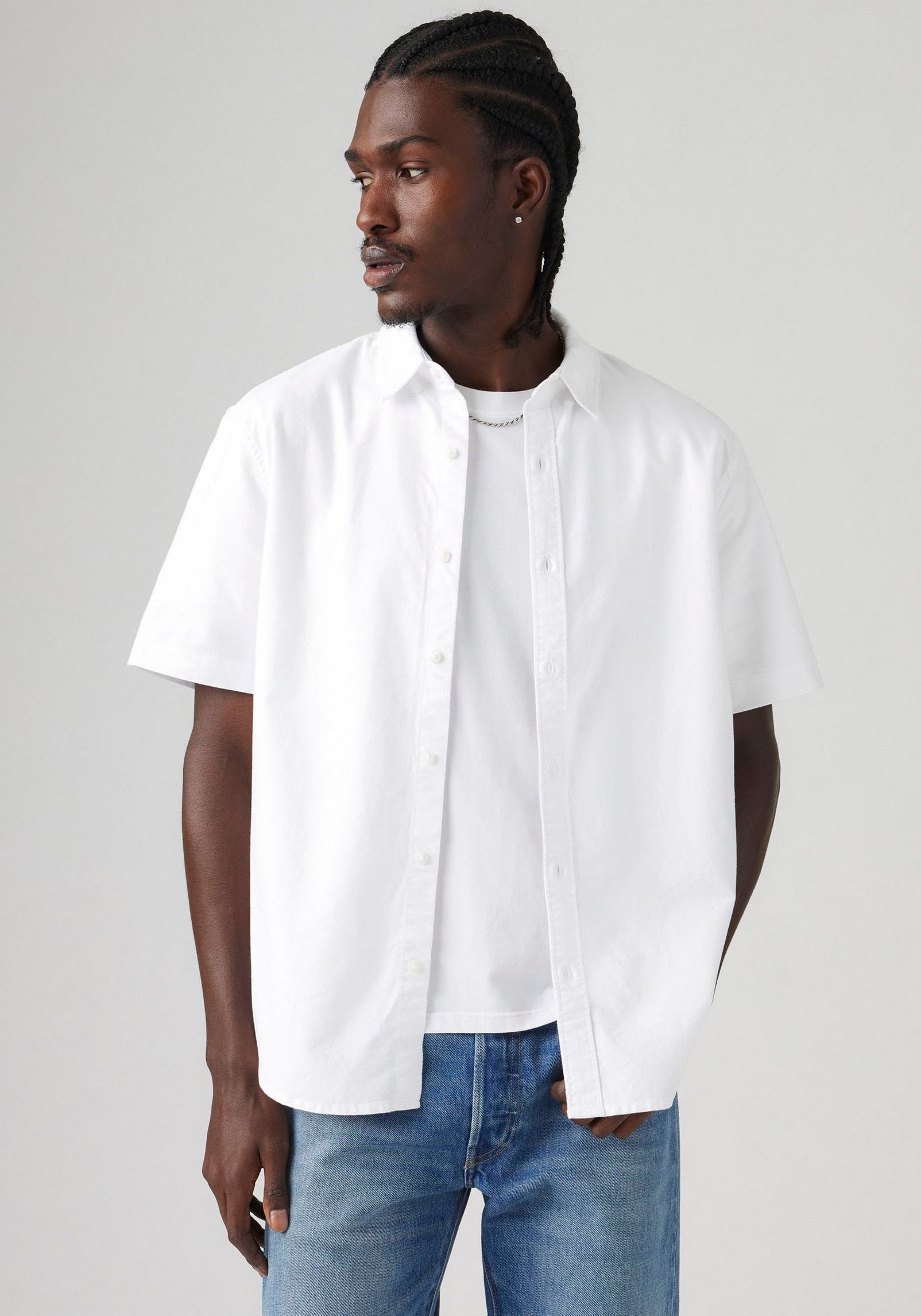 Levis Kurzarmhemd "SS AUTHENTIC BUTTON DOWN", mit kleiner Logostickerei auf günstig online kaufen