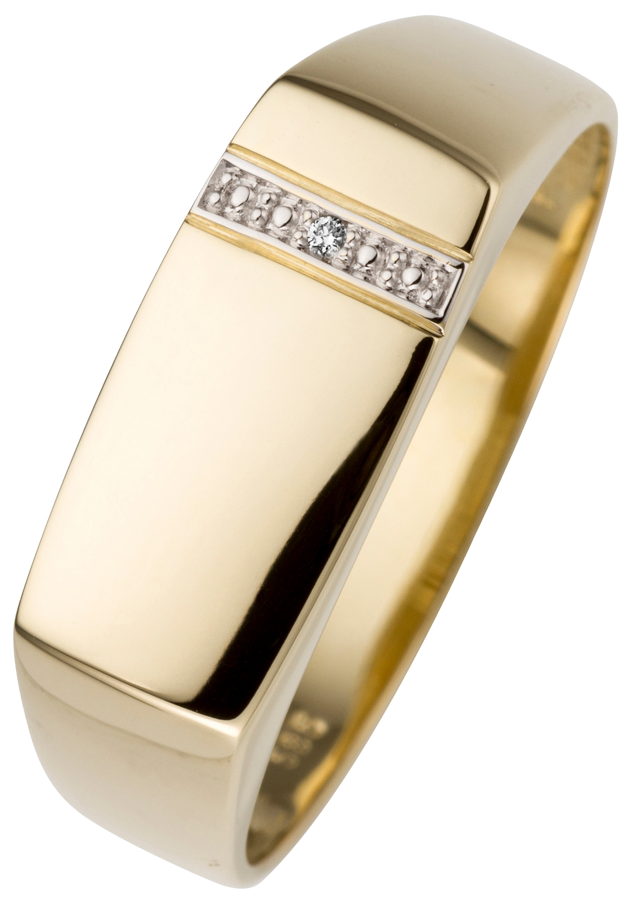 JOBO Fingerring, 585 Gold mit Diamant kaufen | BAUR