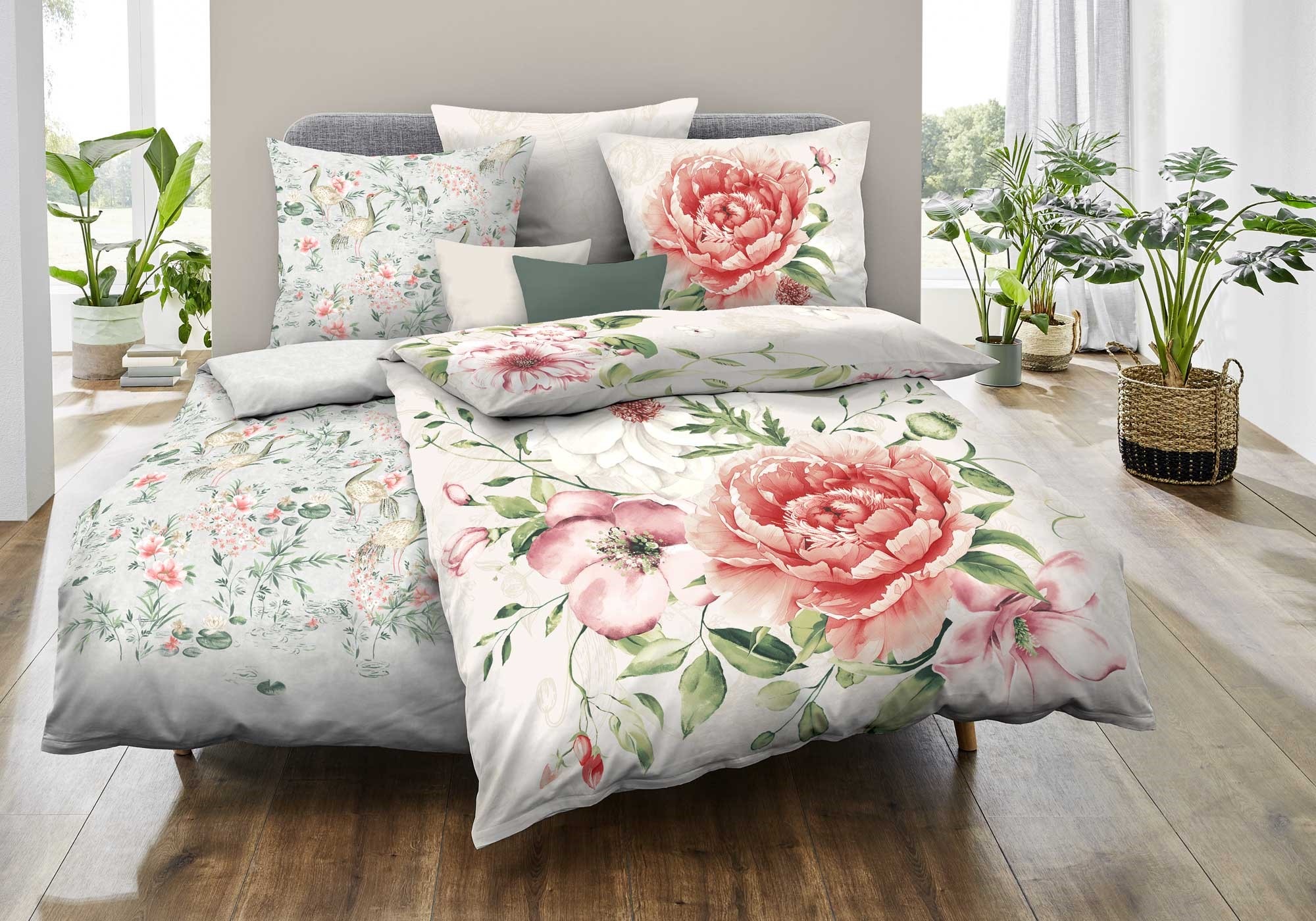 Thumbnail - Kaeppel Bettwäsche "Blushing Rose" 2 Stk. Mit Rosen