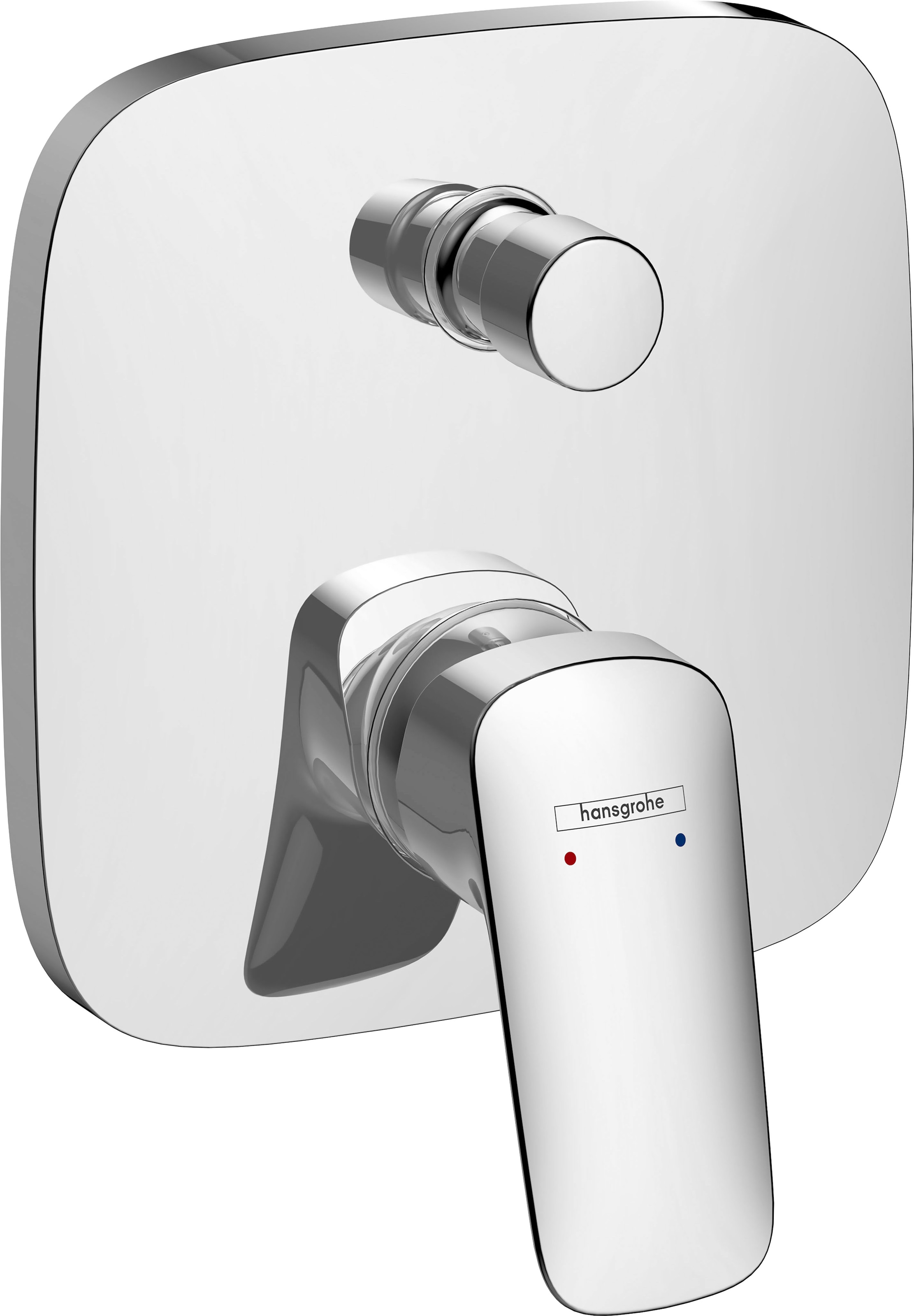 hansgrohe Wannenmischeinheit »Logis«, Unterputz mit Sicherungskombination für iBox universal, chrom