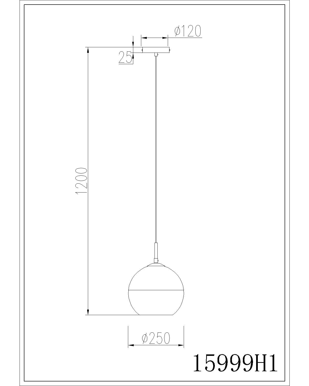 GLOBO LIGHTING Hängeleuchte »RAGUSA« E27 1 Stk. Chrom-Pendelleuchte sandfarben, Glaskugel, E27, höhenkürzbar