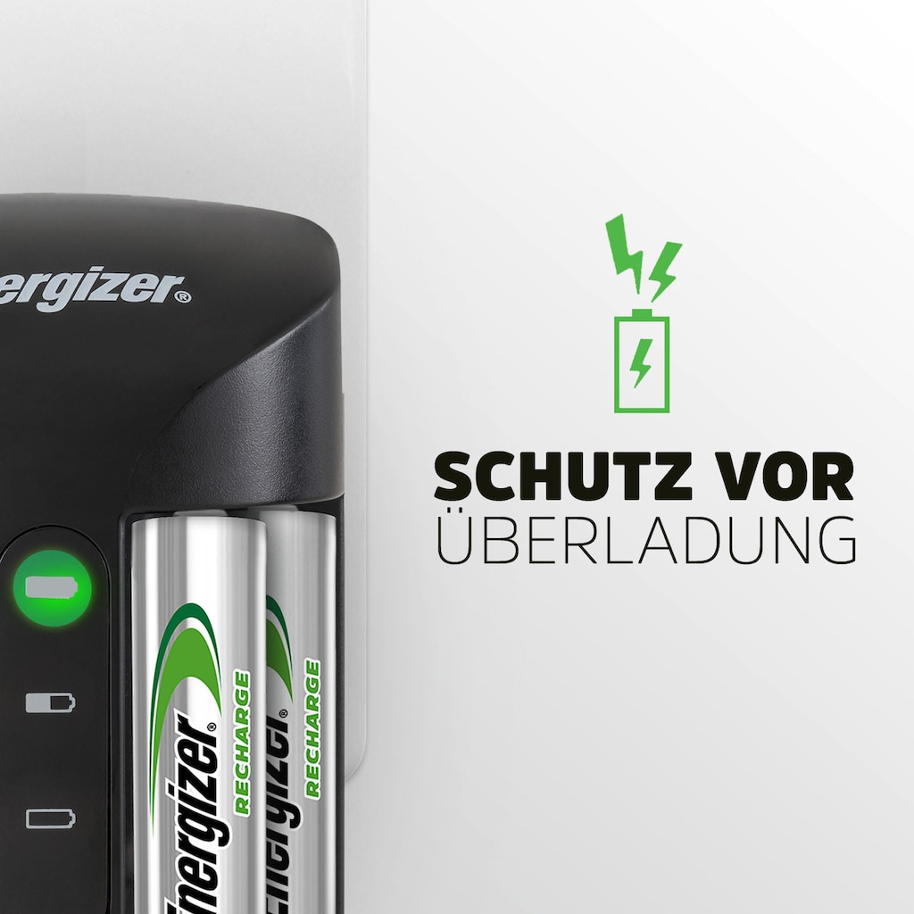 Energizer Batterie-Ladegerät »Pro Charger +4 AA 2000 mAh«