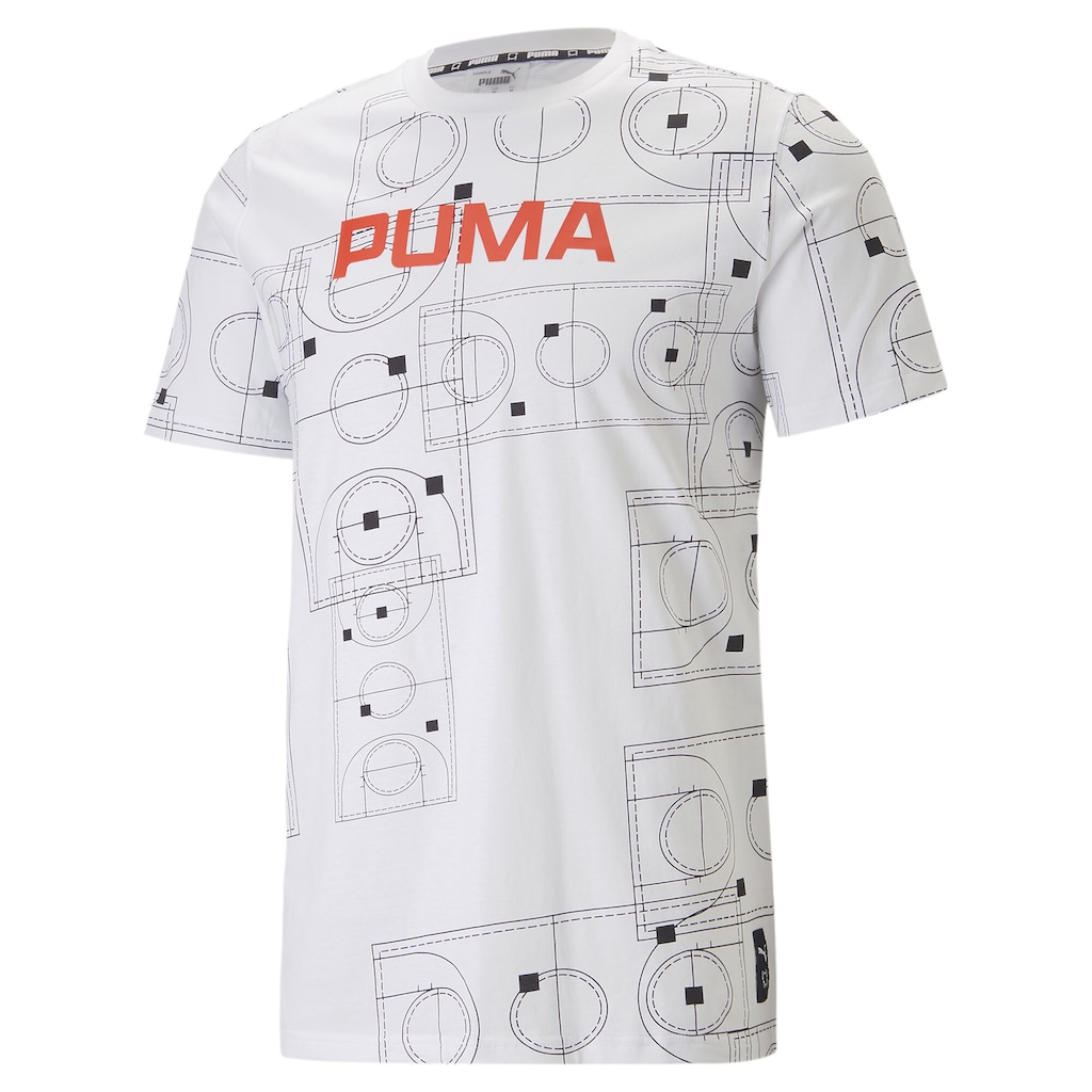 PUMA Trainingsshirt »Clear Out Basketball-T-Shirt für Herren«