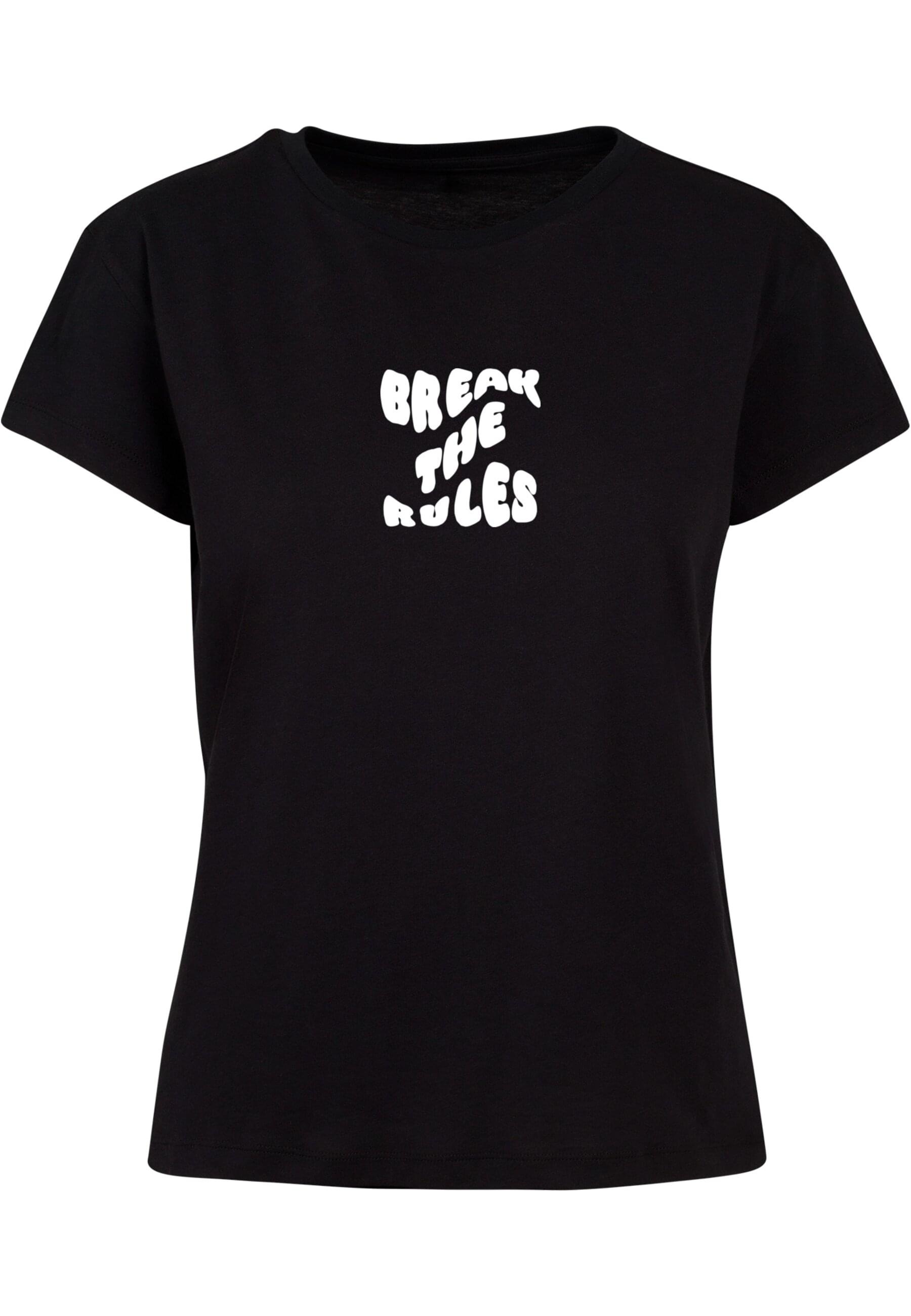 Merchcode T-Shirt »Merchcode Damen Ladies Break The Rules Box Tee«, (1 tlg.)