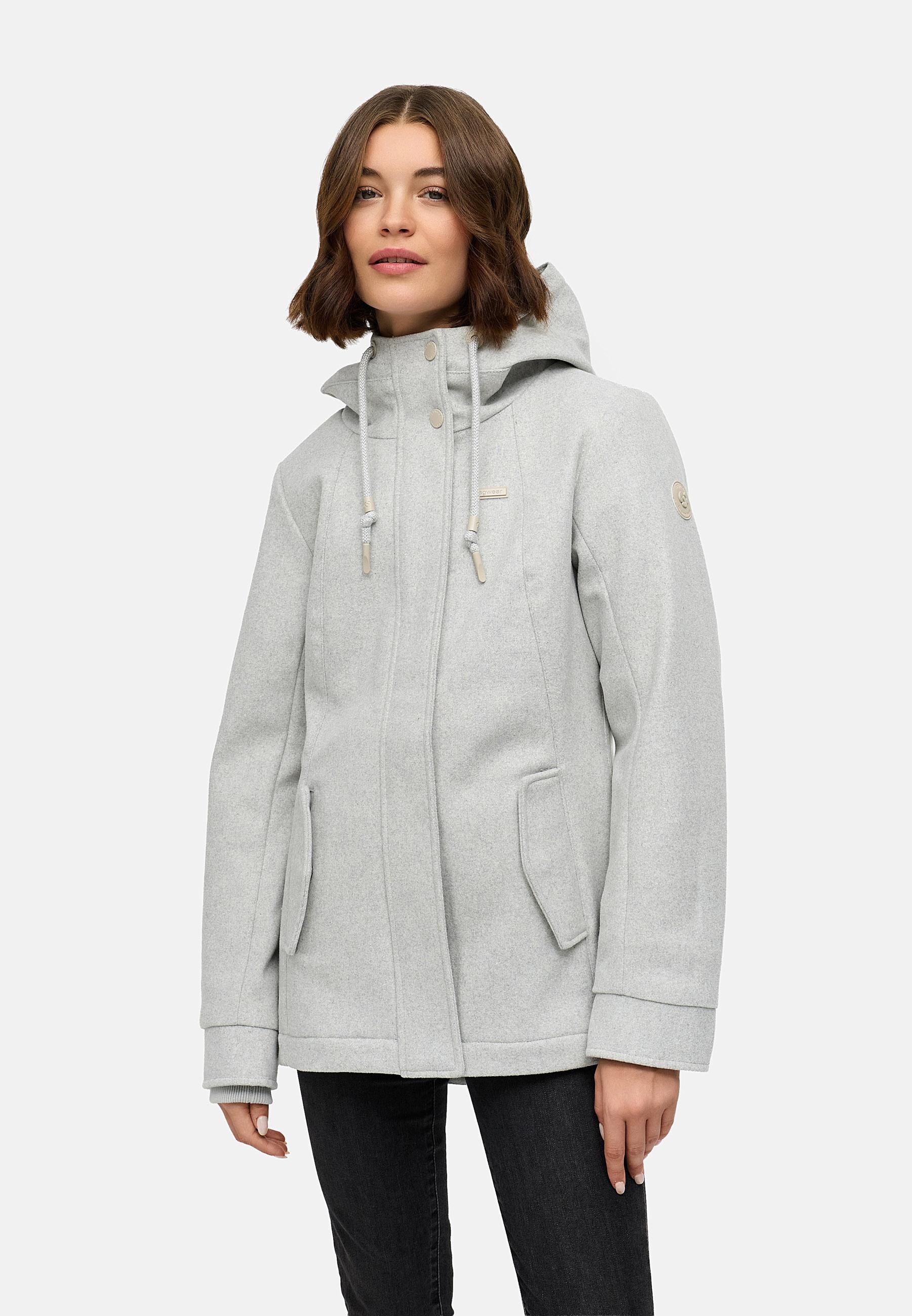 Ragwear Winterjacke »Monadde Felt YOUMODO«, mit Kapuze, Wasserfeste warme Jacke mit Kapuze