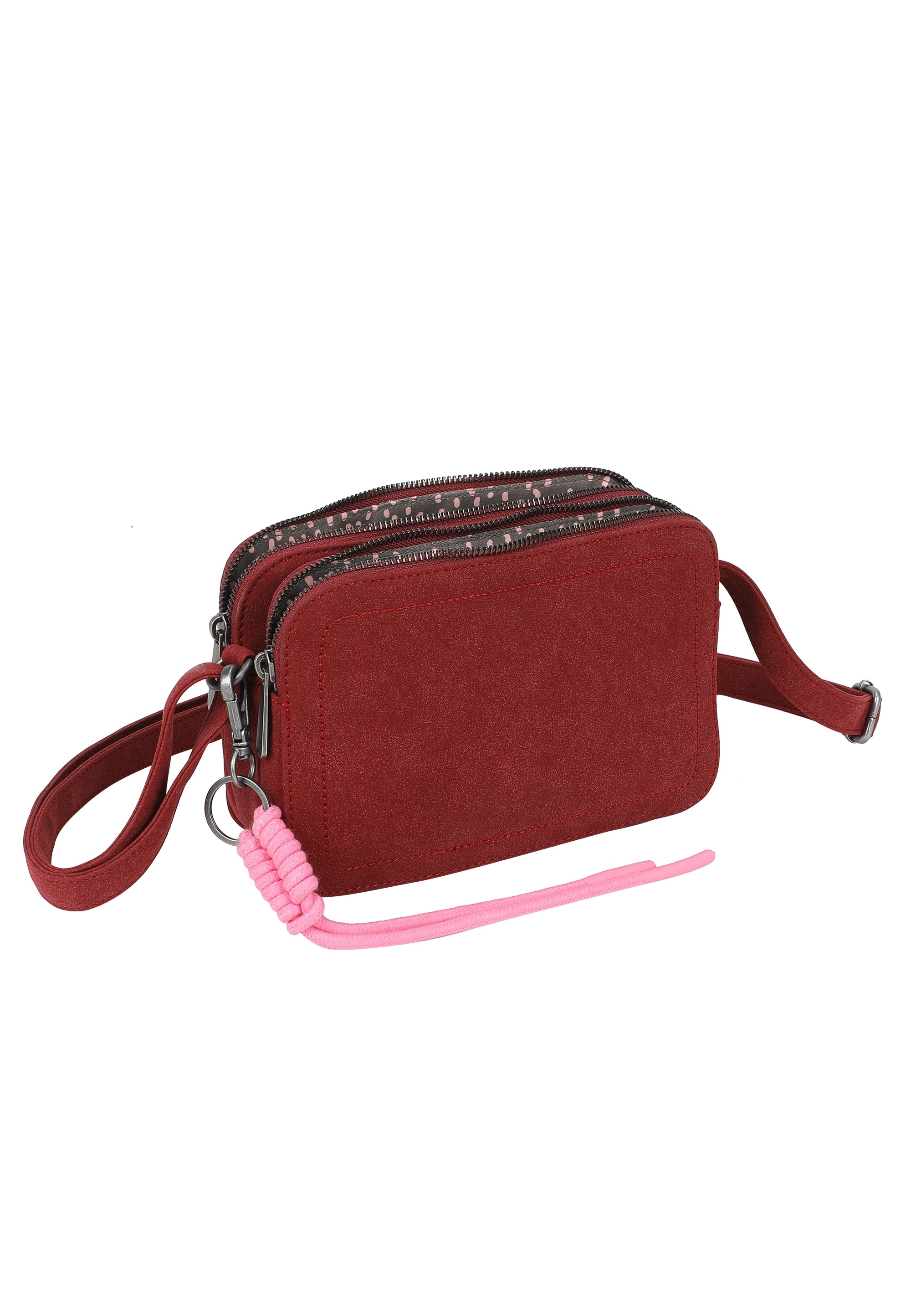 Fritzi aus Preußen Schultertasche »Jony Suede Jacky«, mit angerauter Materialoberfläche