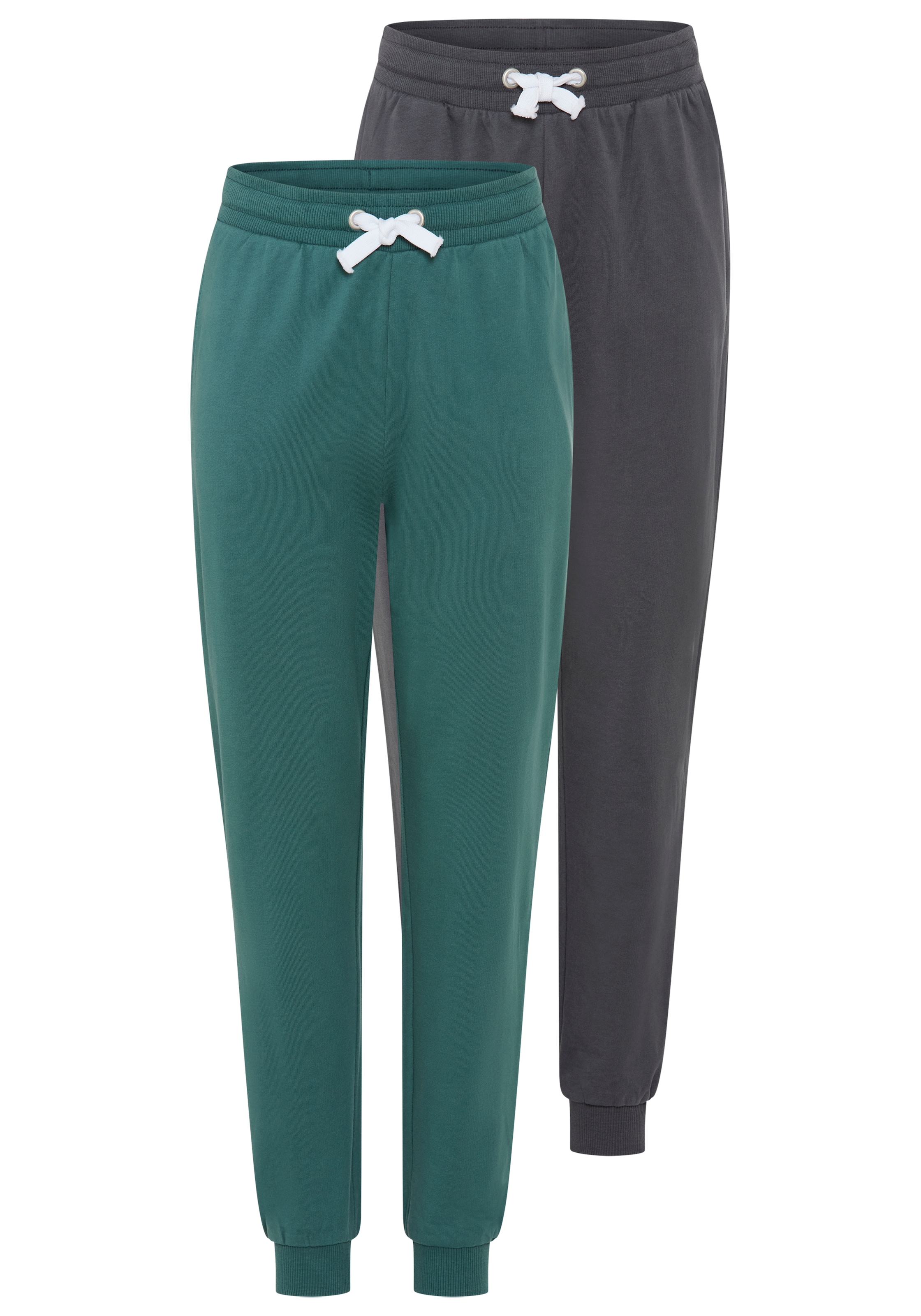 KIDSWORLD Sweathose »2er Pack Jogginghosen«  2 Jogginghosen in einer Packung, lockere Passform