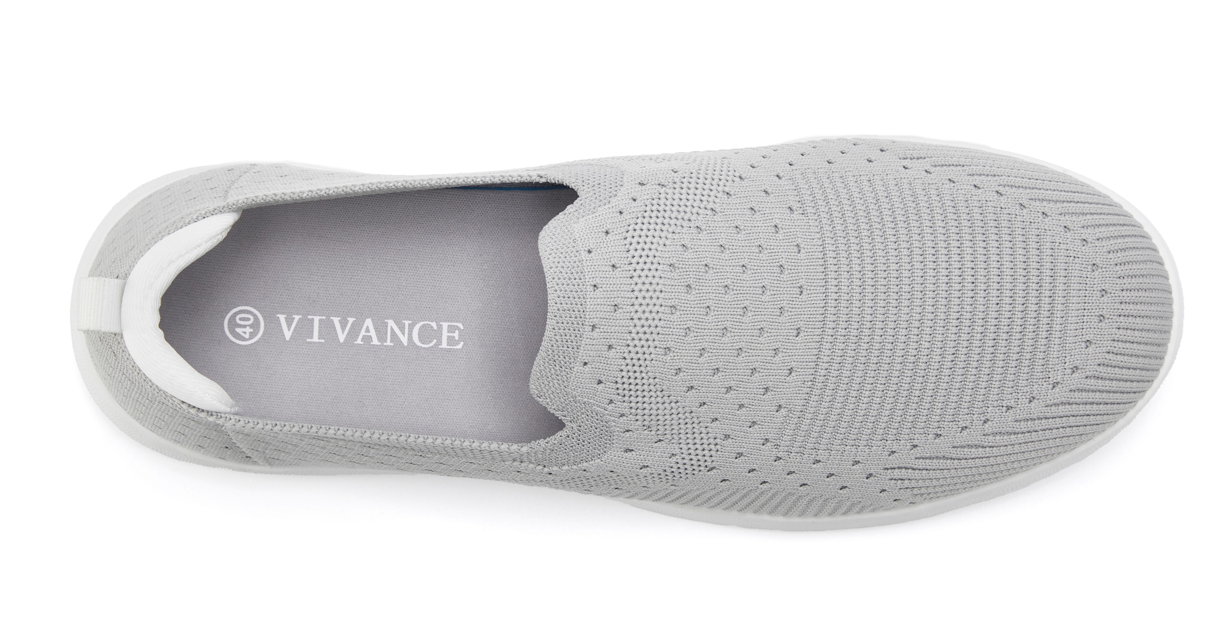 Vivance Sneaker, Textilschuh, Slip-On Sneaker, Slipper zum Reinschlüpfen VEGAN