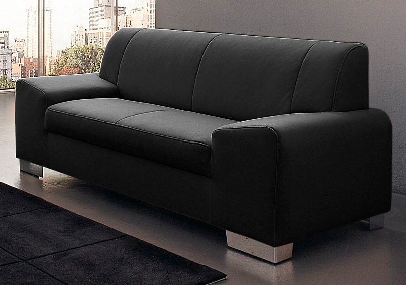 DOMO collection 2-Sitzer "Alisson kubische Formensprache mit abgerundeten Details, Breite 164cm" fester Sitzkomfort