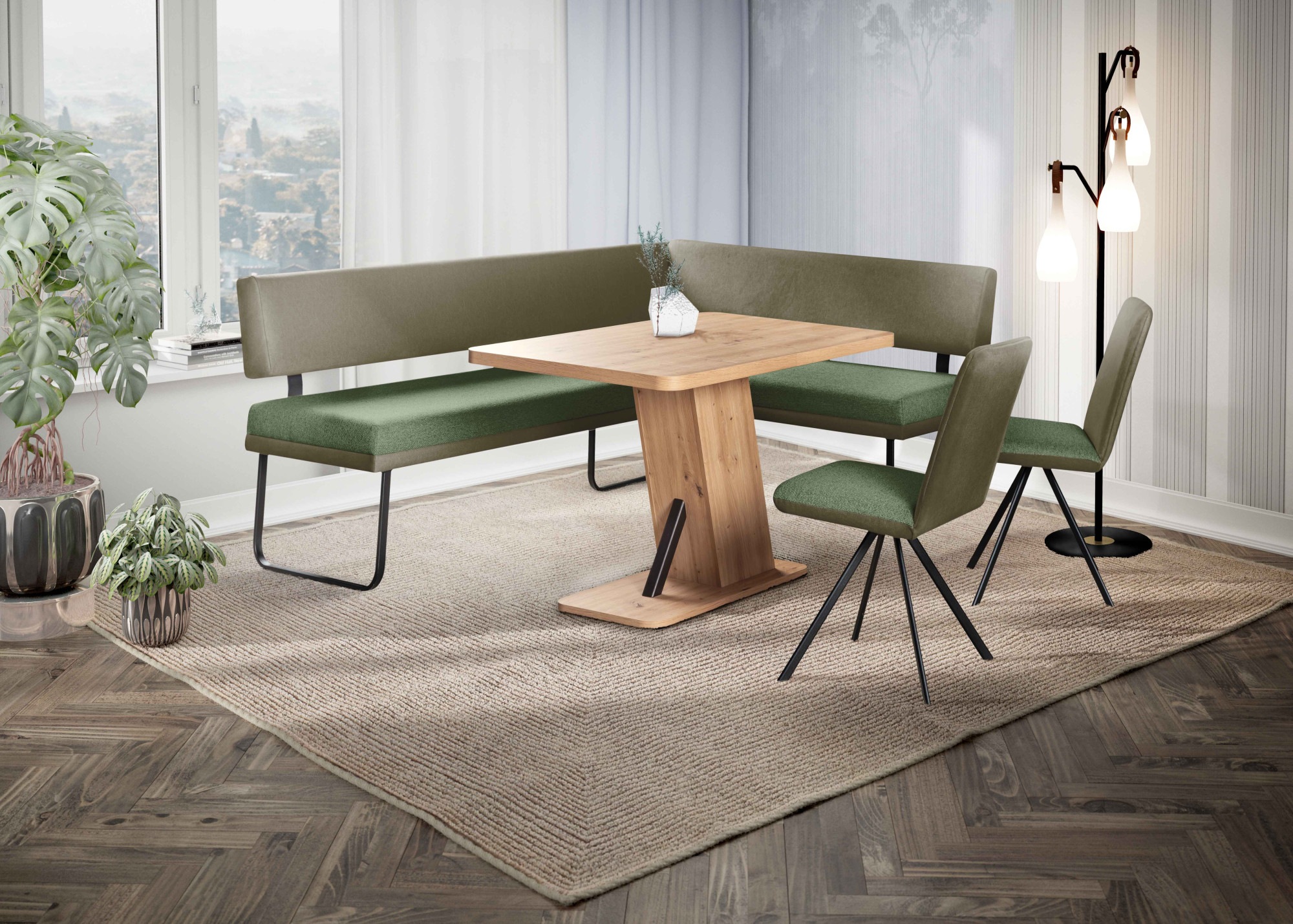 OTTO home Esszimmerstuhl "Gabi Polsterstuhl, Küchenstuhl, 4-Fußstuhl" () Ge günstig online kaufen