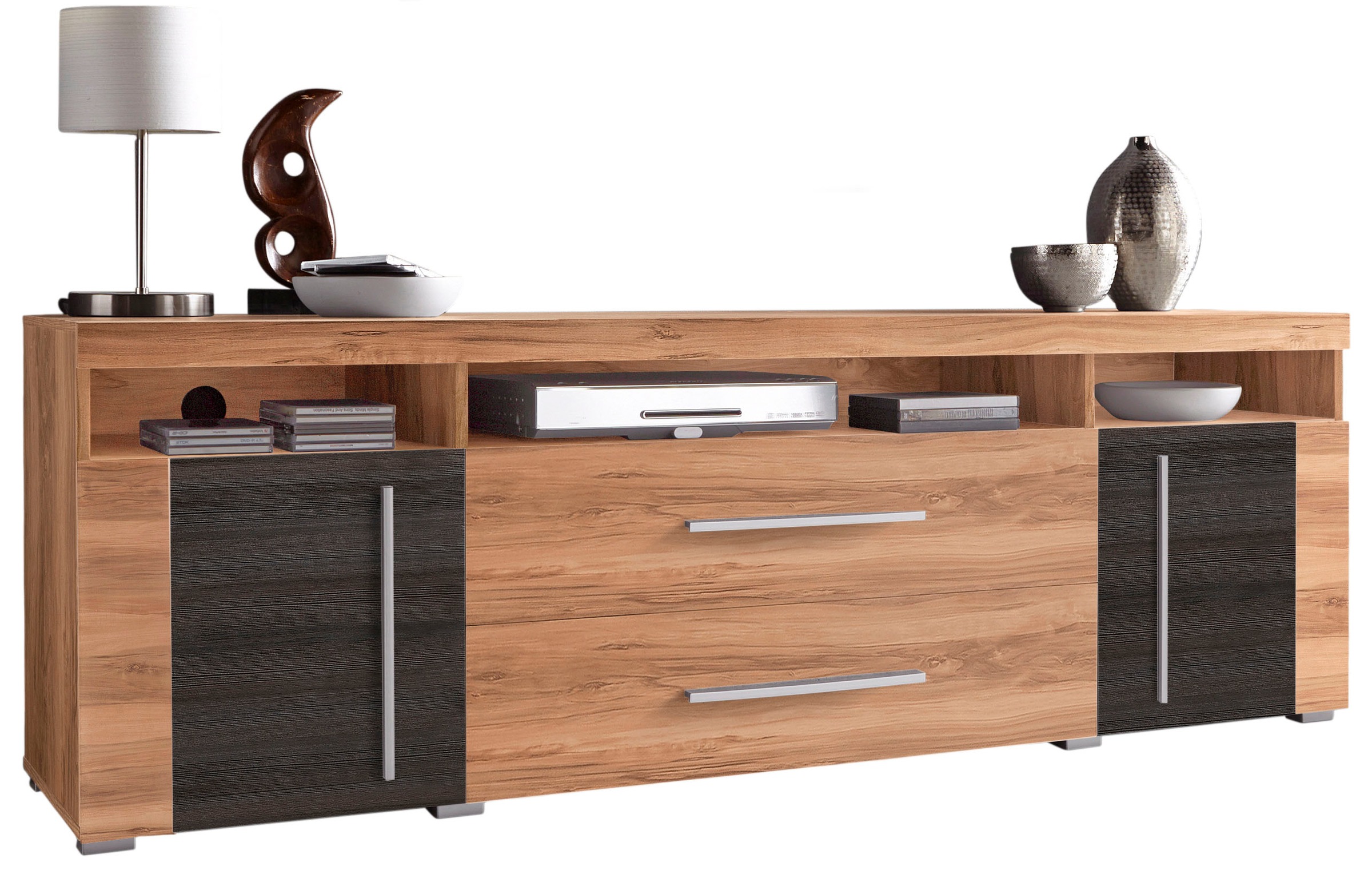 OTTO home "Roger,Breite 182 cm, stilvolle TV-Kommode, 2Türen 2 Schubladen" günstig online kaufen