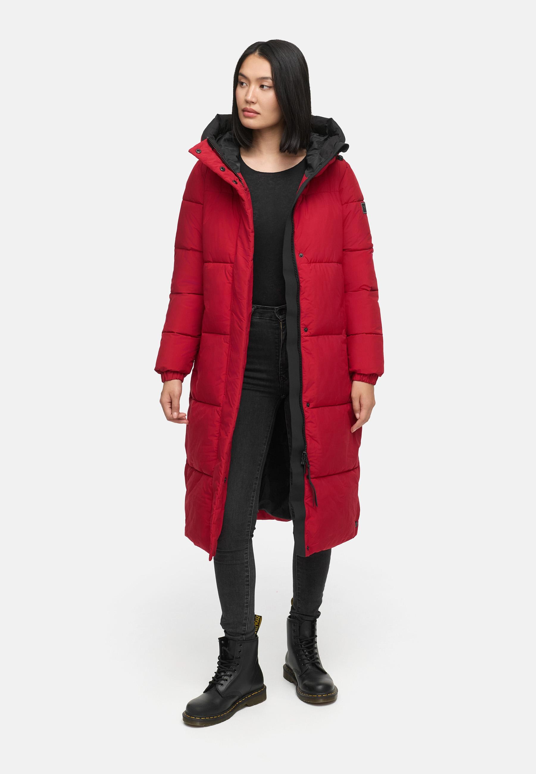 Navahoo Steppmantel »Taublüte XIV« Gesteppter Damen Mantel mit 2-Wege-Reißverschluss