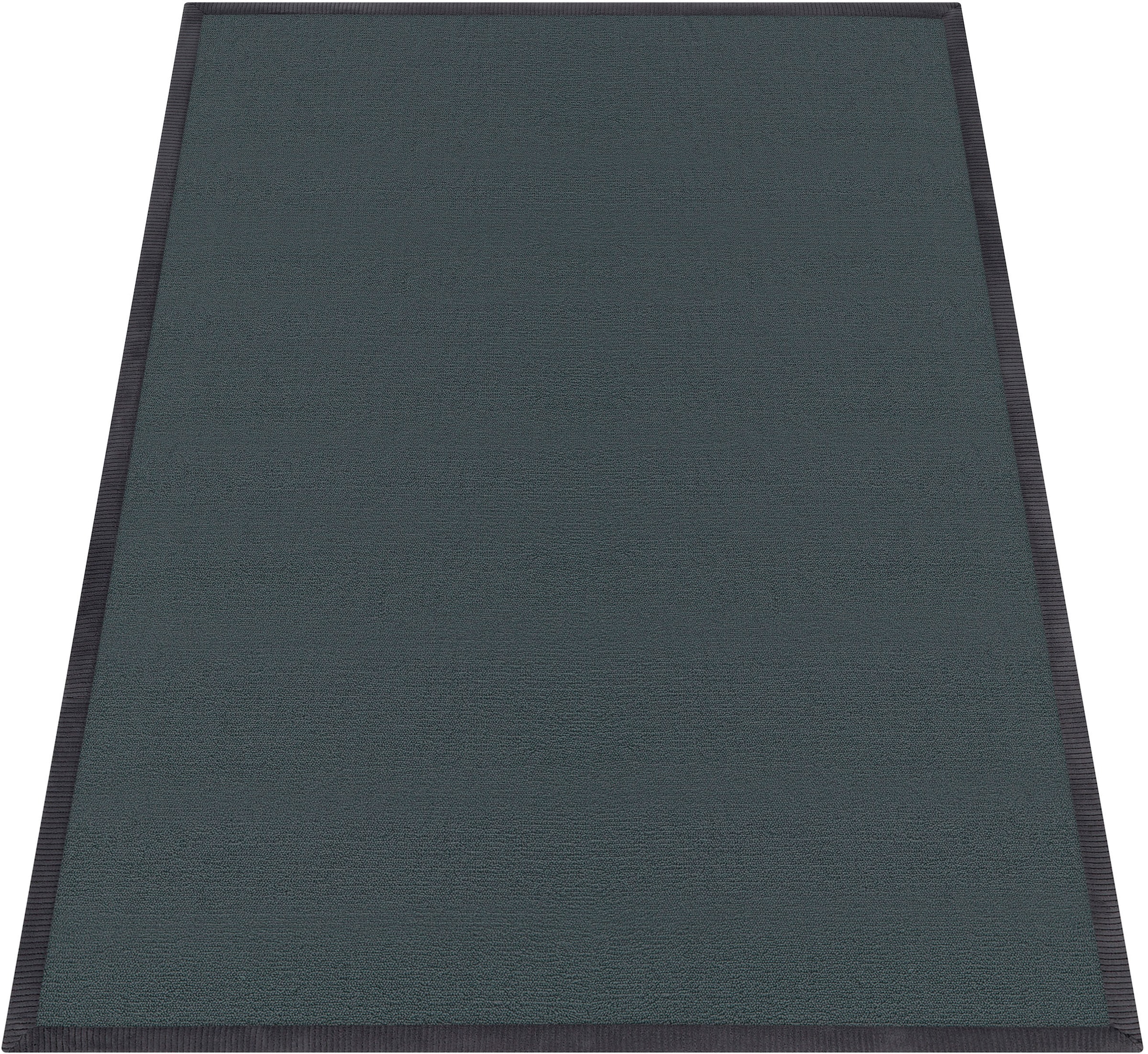 Paco Home Teppich "Tatami 475", rechteckig, 24 mm Höhe, Kurzflor, Uni-Farben, mit Memory Foam, waschbar