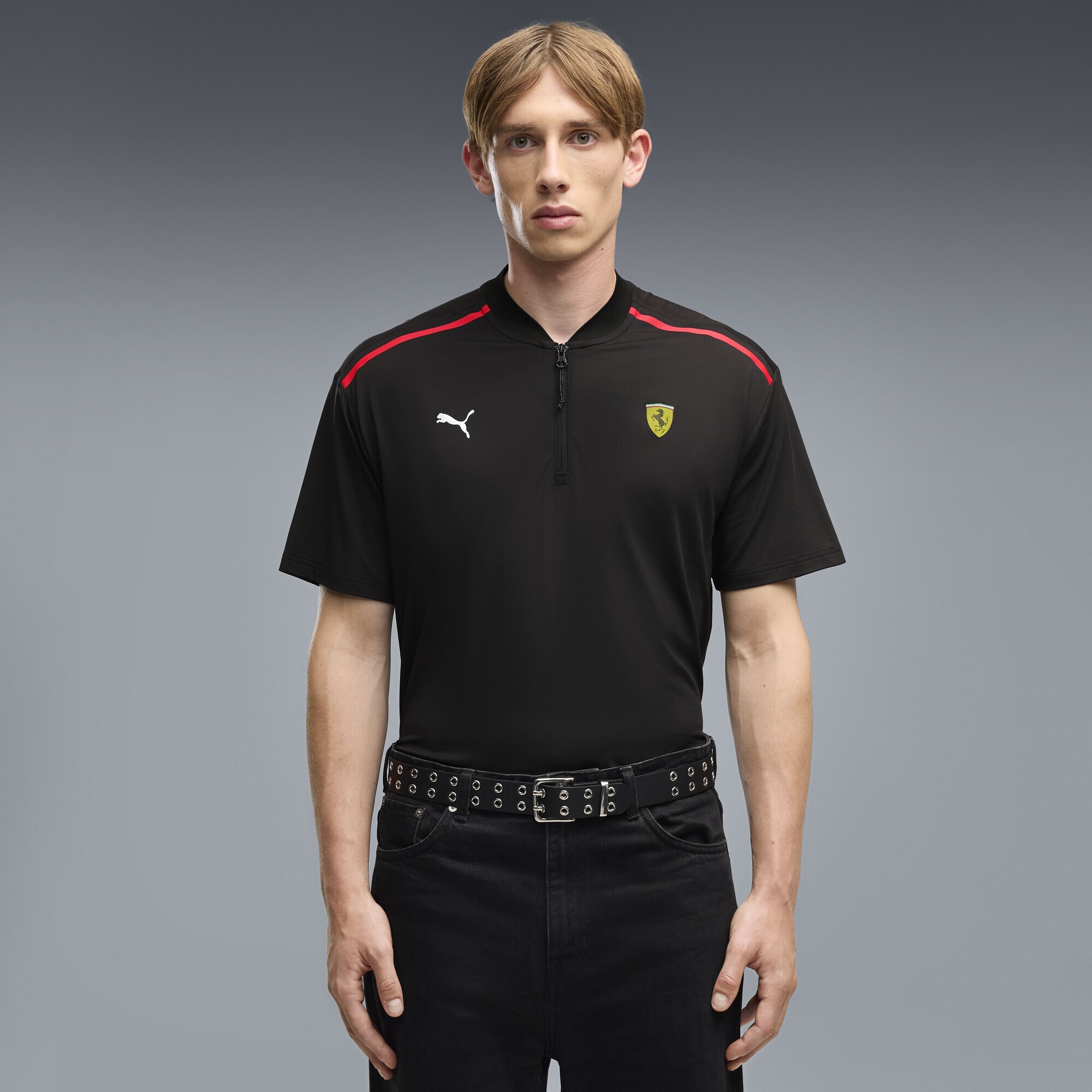 PUMA Poloshirt »Scuderia Ferrari Premium CLOUDSPUN Relaxed Polo Herren«