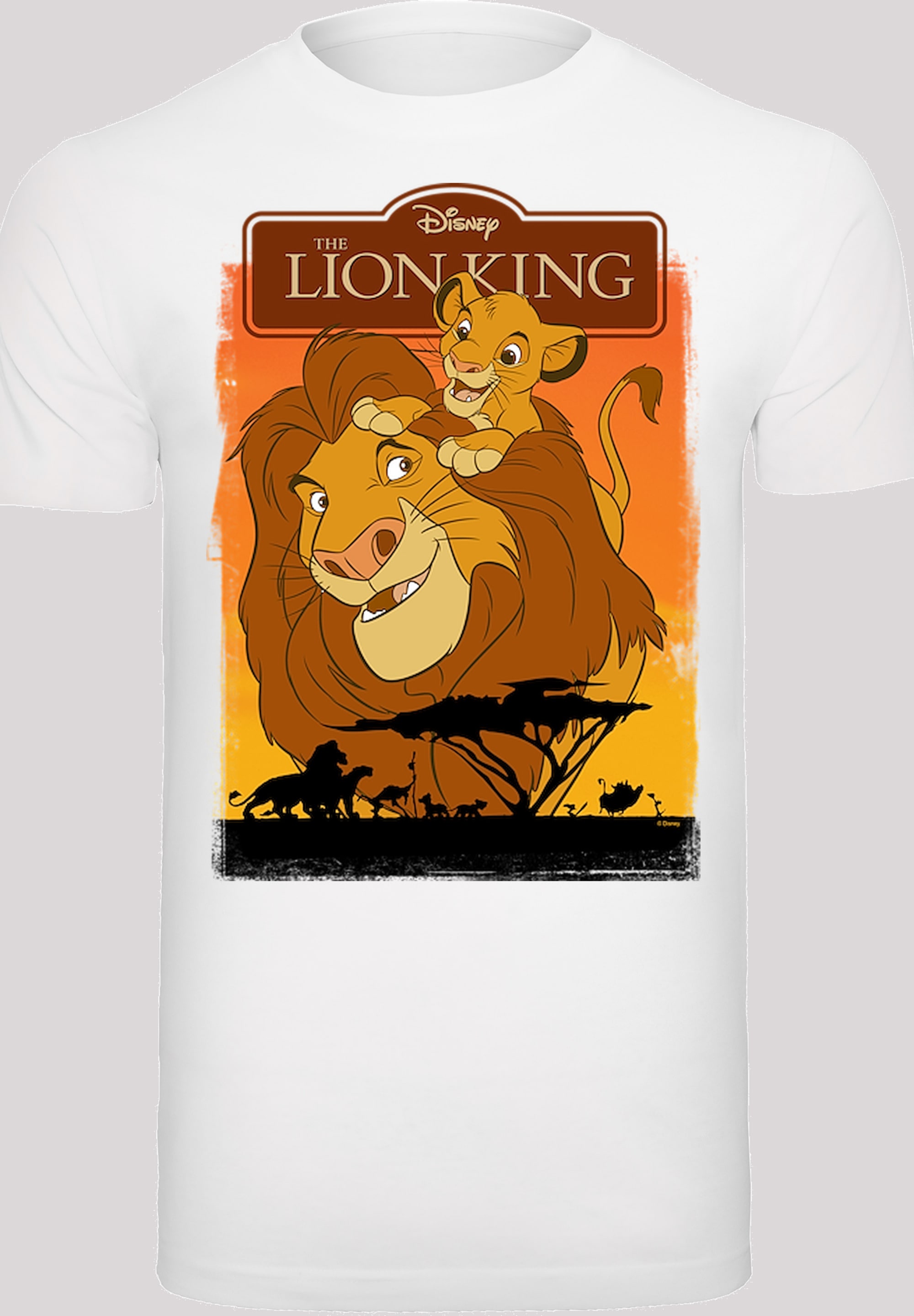 F4NT4STIC T-Shirt "König der Löwen Simba und Mufasa", Print günstig online kaufen