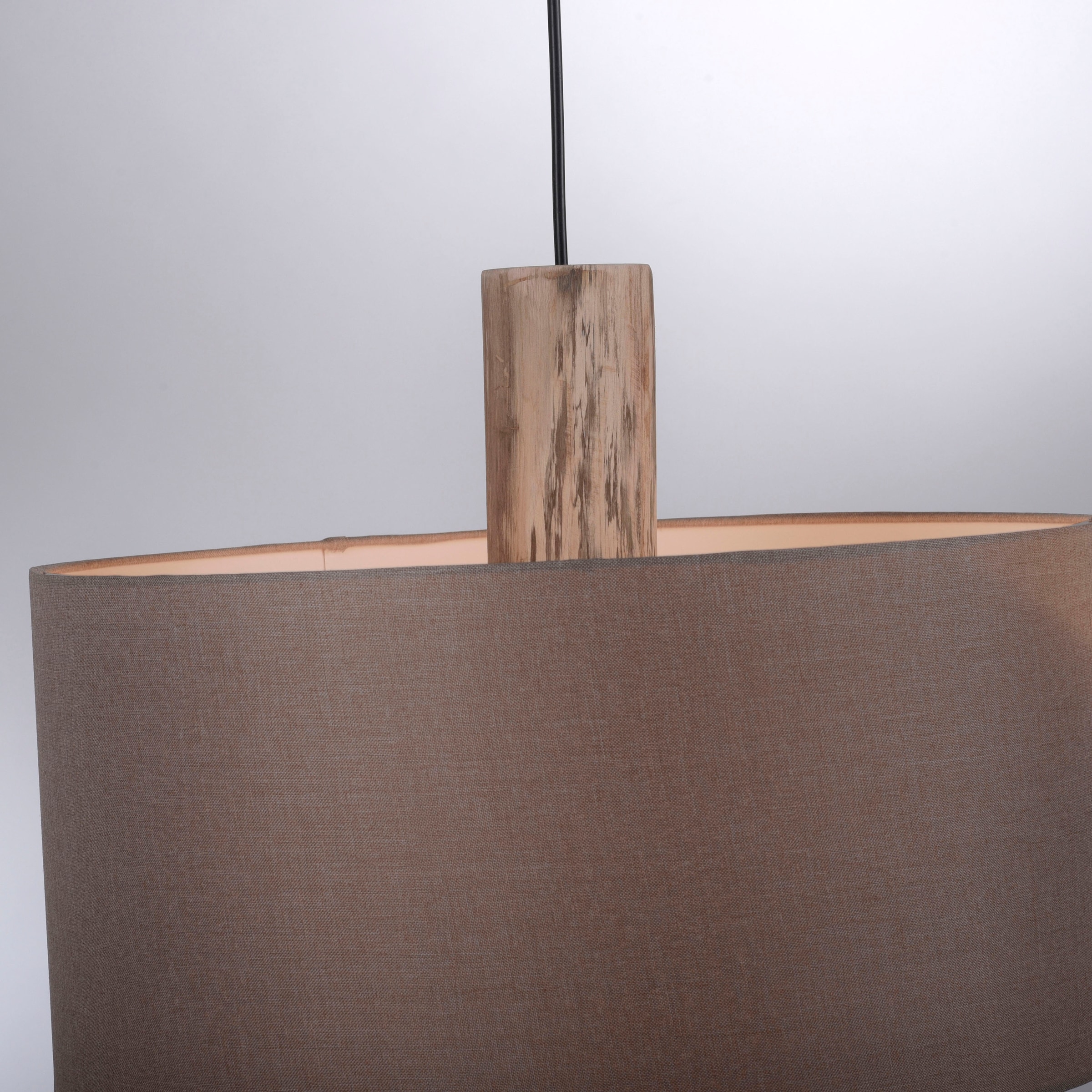 JUST LIGHT Pendelleuchte »LINEN«, 2 flammig, ExklusiveE27
