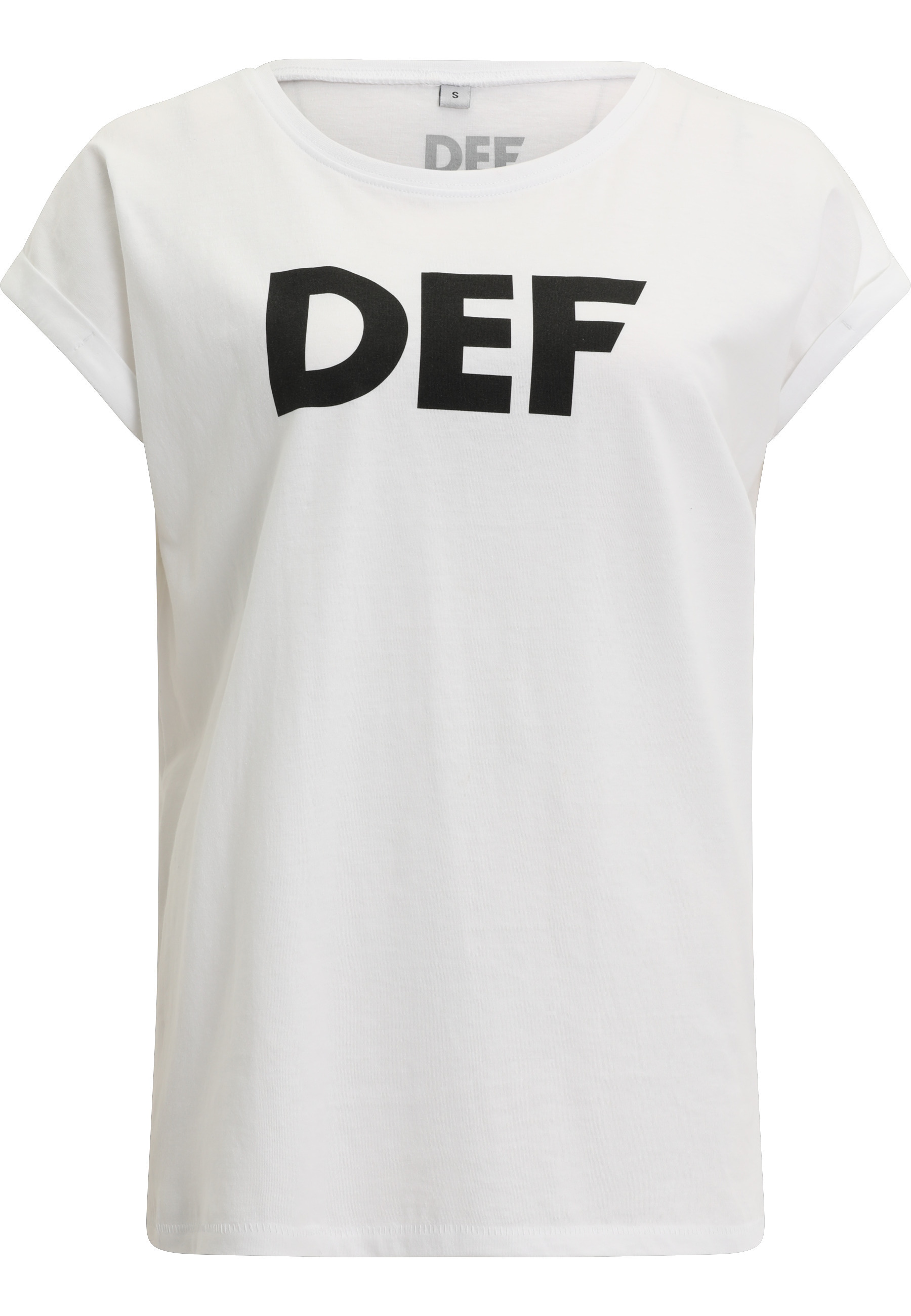 DEF Kurzarmshirt "DEF Damen Sizza T-Shirt" 1 Stk. günstig online kaufen