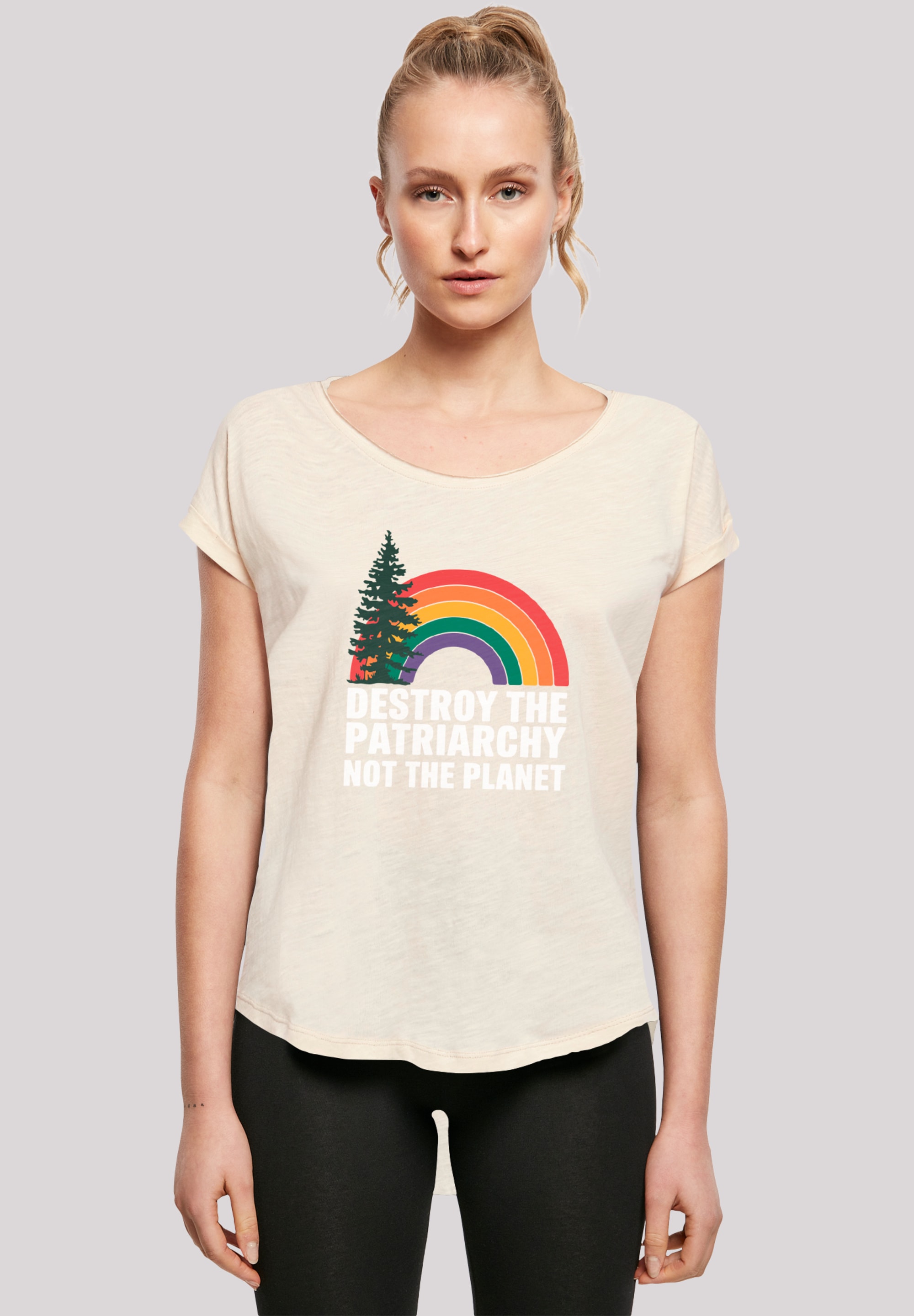 F4NT4STIC T-Shirt "Internationaler Frauentag Feminismus und Umwelt" Premium günstig online kaufen