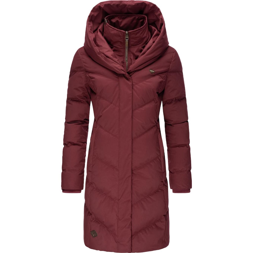 Ragwear Winterjacke »Natalka«, mit Kapuze, stylischer, gesteppter Winterparka mit gefütterter Kapuze