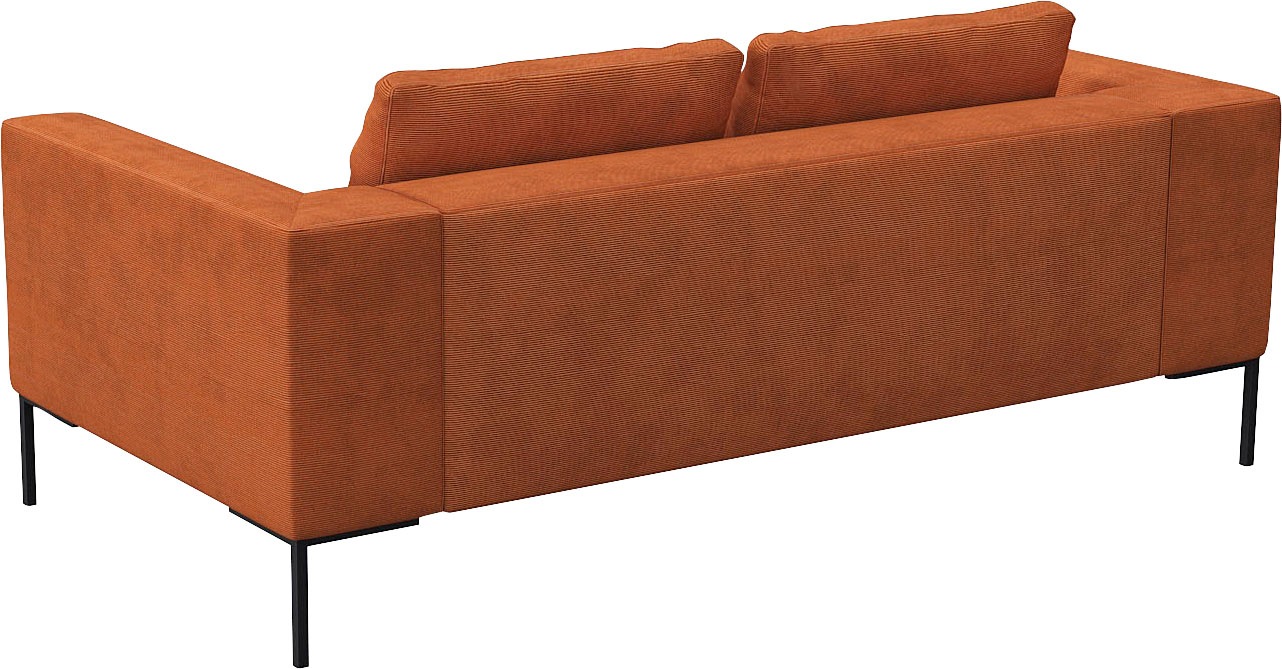 FLEXLUX 2,5-Sitzer »Loano«, modernes Sofa, frei im Raum stellbar, lose Kissen, Kaltschaum im Sitz