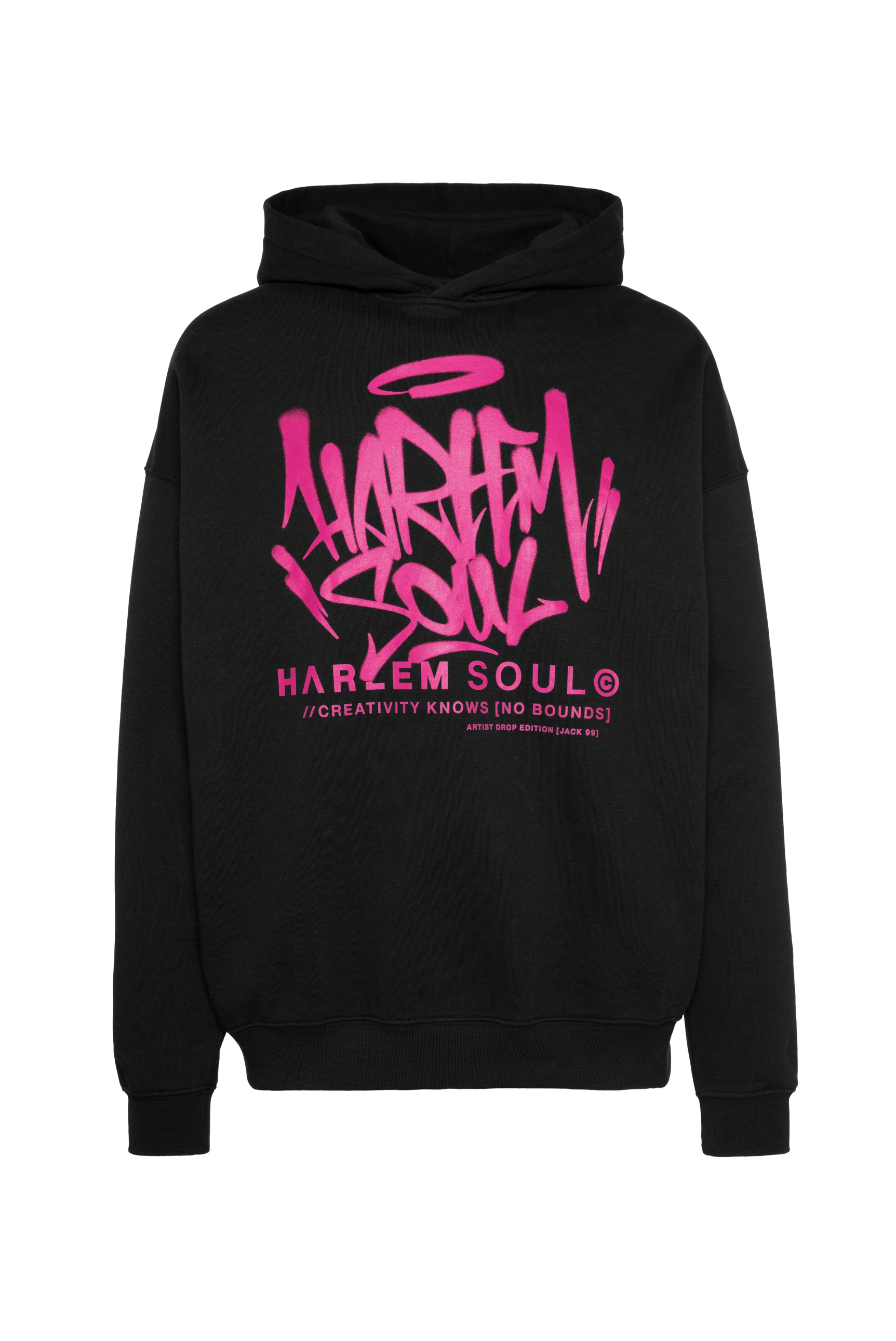 Harlem Soul Kapuzensweatshirt, mit Bio-Baumwolle