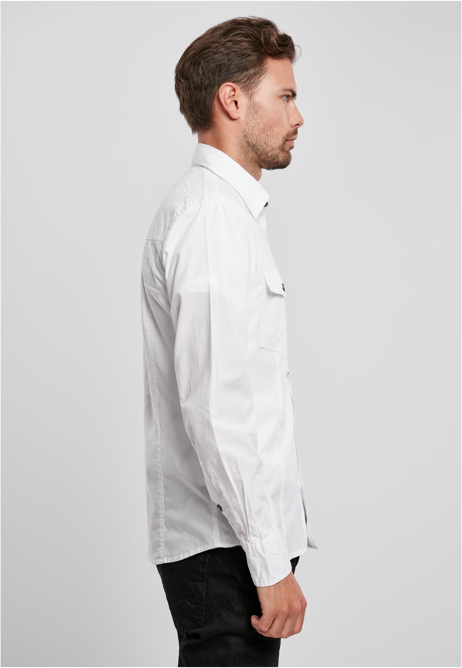 Brandit Langarmhemd »Brandit Herren Slim Worker Shirt«, (1 tlg.)