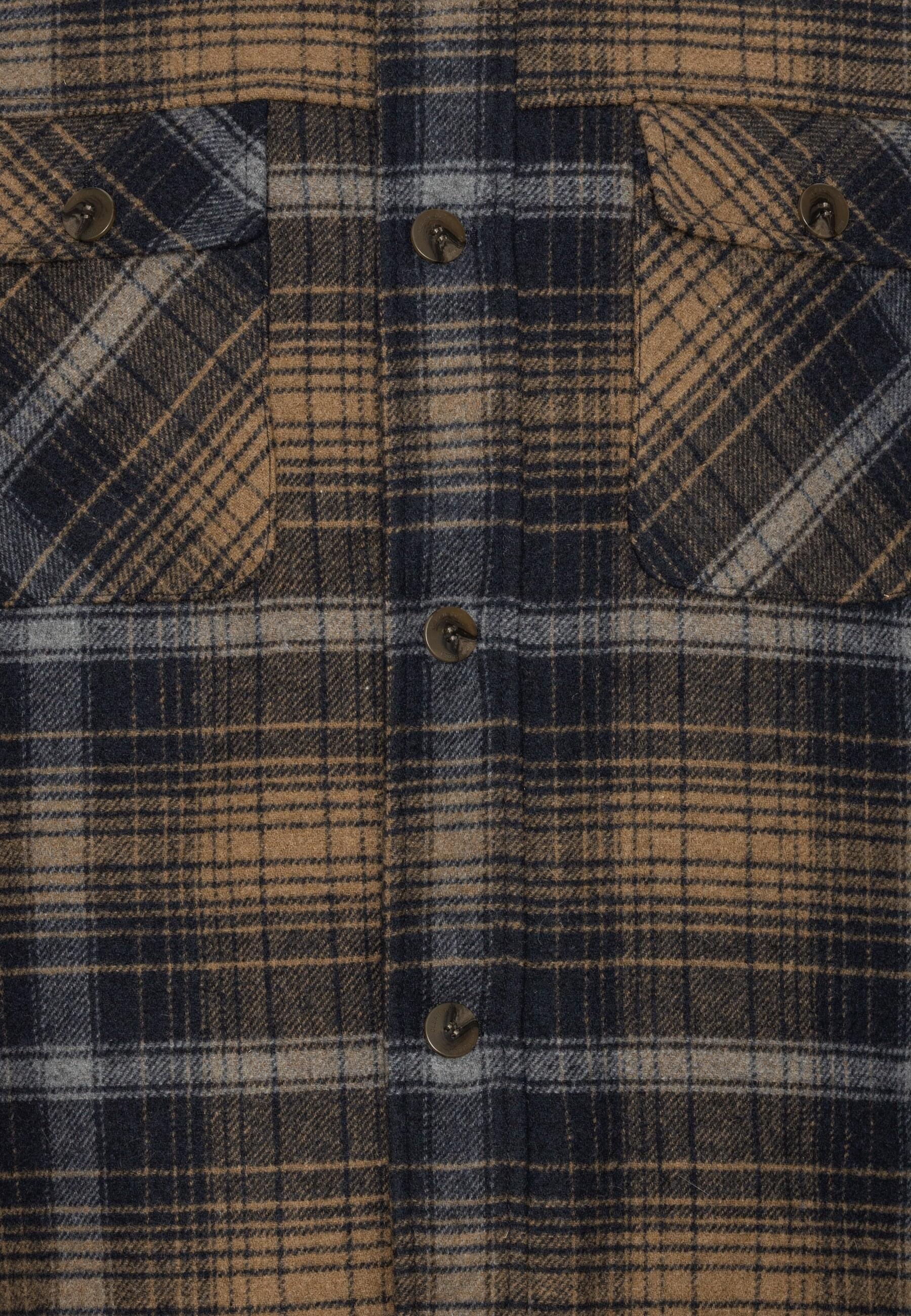 Thumbnail - Clean Cut Copenhagen Allwetterjacke "Clean Cut Copenhagen Luke Check Wool Jacket" 1 Stk. tlg. ohne Kapuze