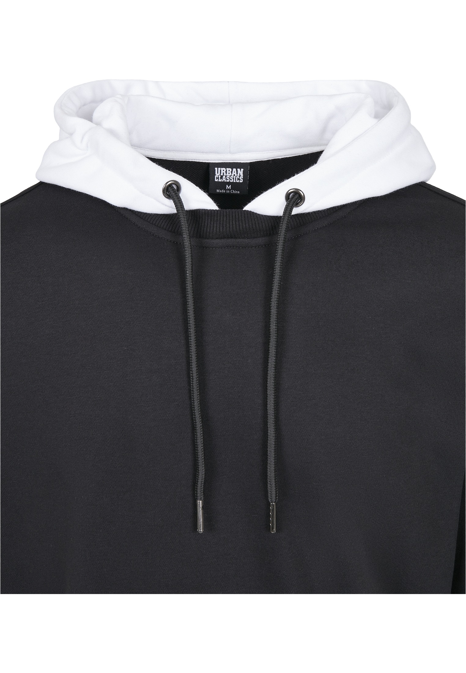 URBAN CLASSICS Rundhalspullover »Urban Classics Herren Oversized Hooded Crew«, (1 tlg.)