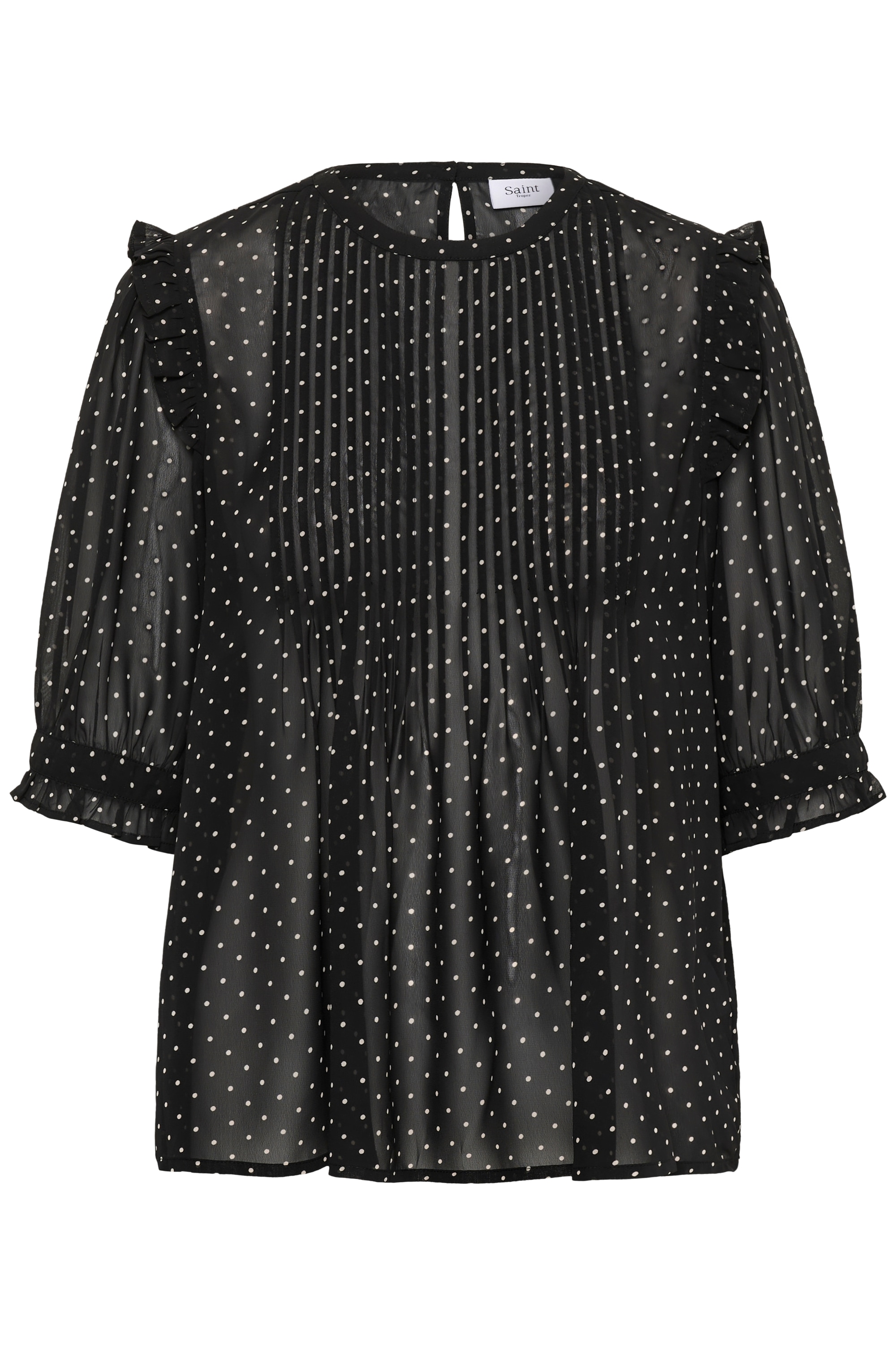 Saint Tropez Kurzarmbluse "Damen Bluse kurzarm SabatinaSZ"
