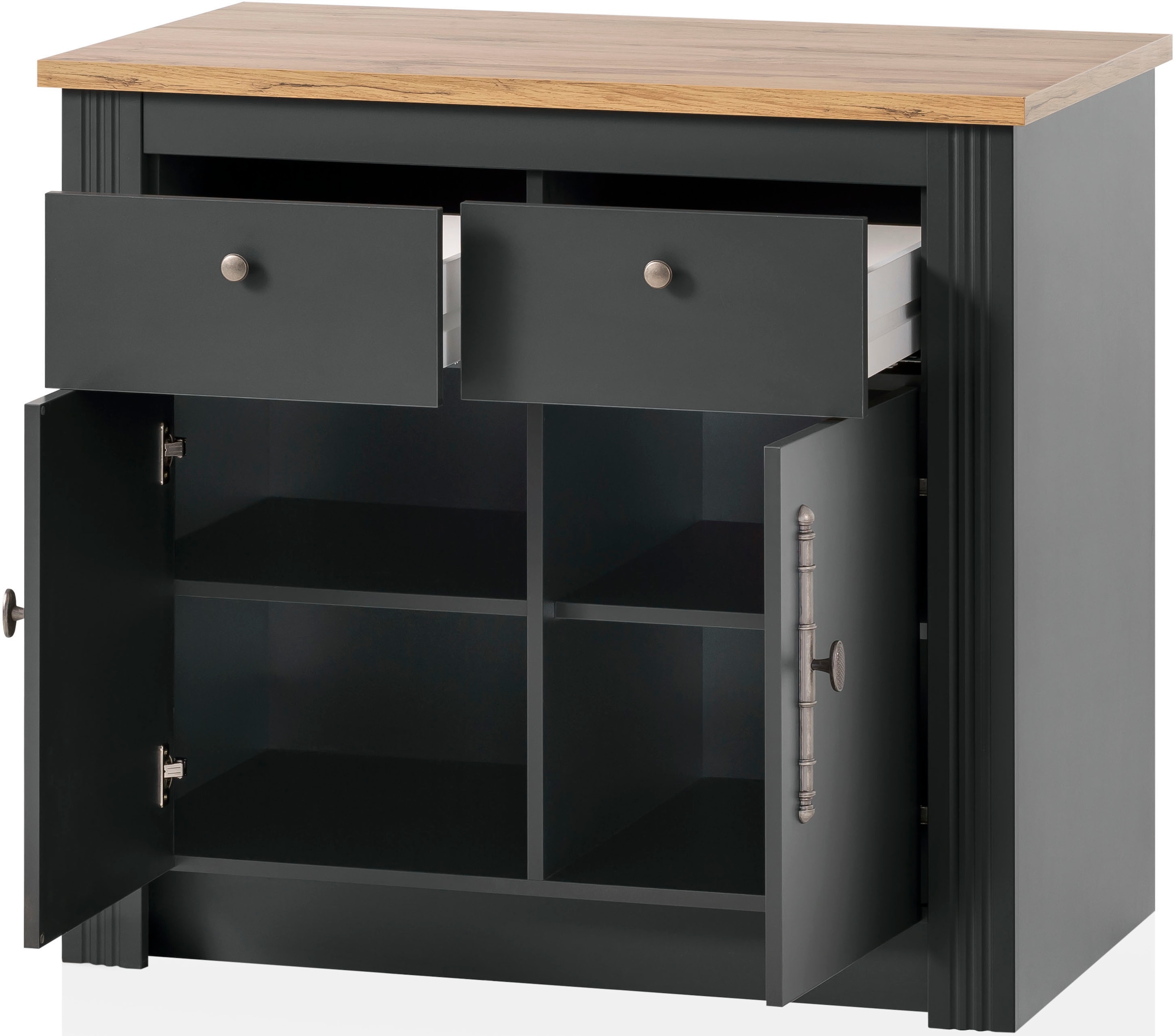 KOCHSTATION Küche »KS-Westminster«, Breite 226 cm, ohne E-Geräte