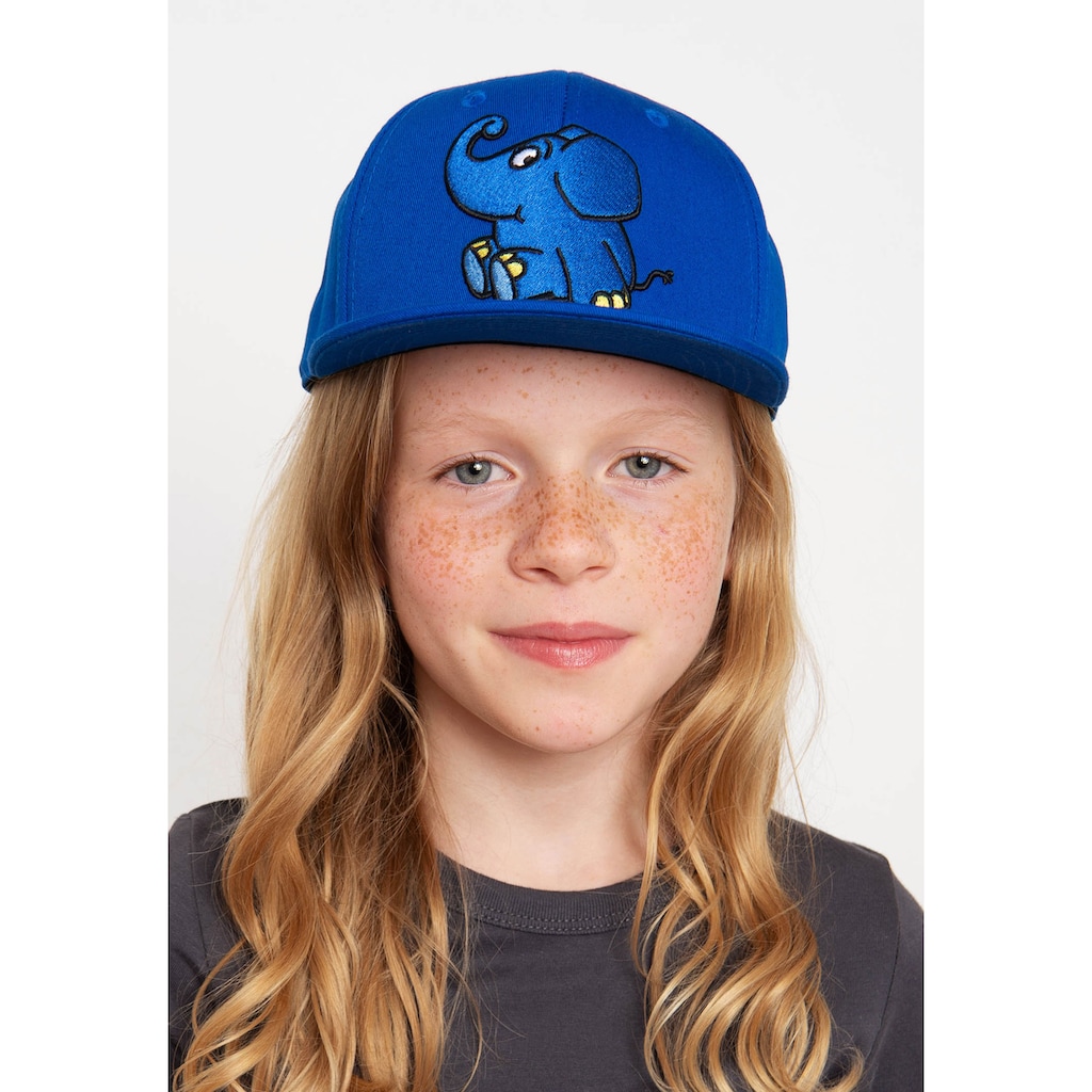 LOGOSHIRT Baseball Cap »Maus - Elefant sitzt«