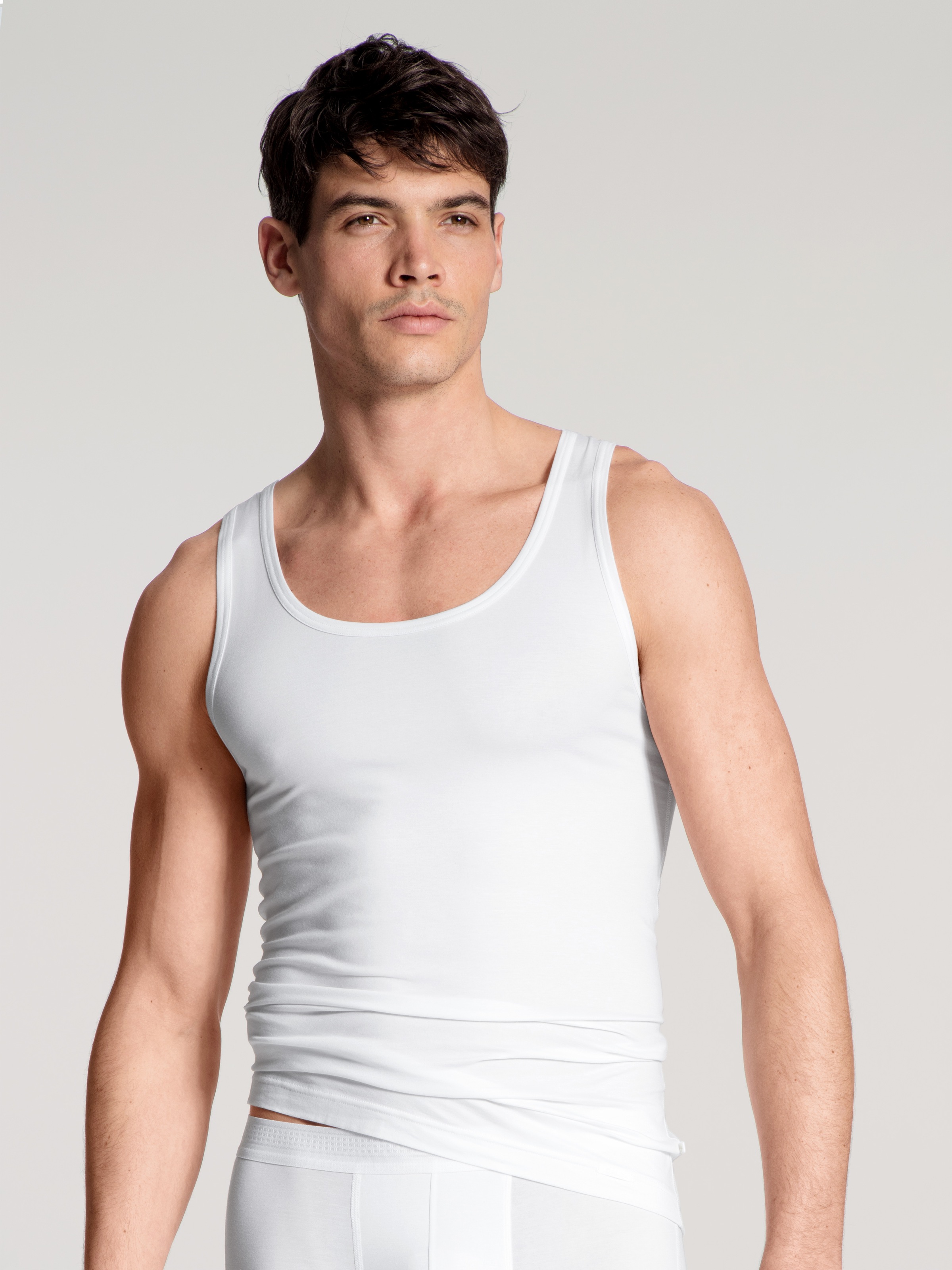 Thumbnail - CALIDA Tanktop "Focus", Rundhals, Single Jersey Qualität, elastisch, schnelltrocknend